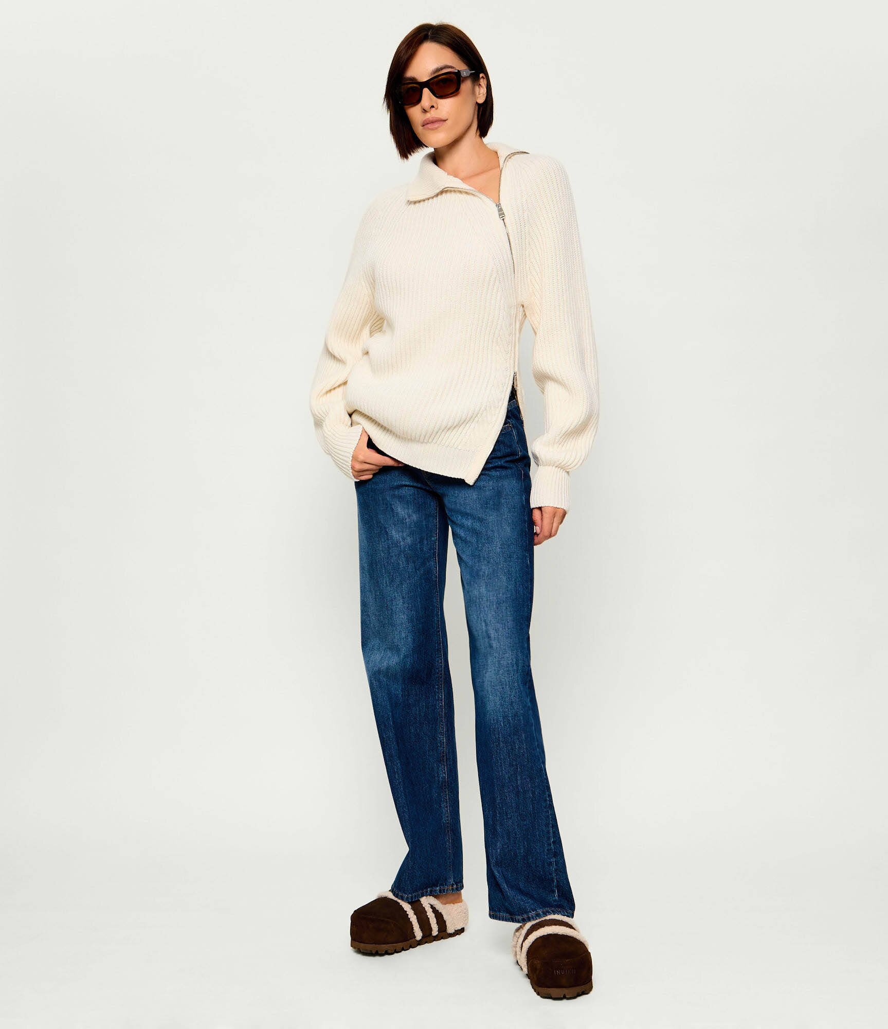 DONDUP - made in Italy De lână pulover | regular fit
