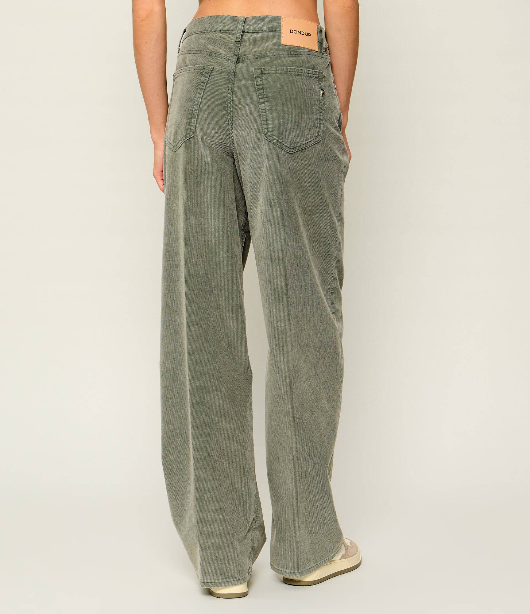 DONDUP - made in Italy Pantaloni Dakota | Loose fit | catifea reiată