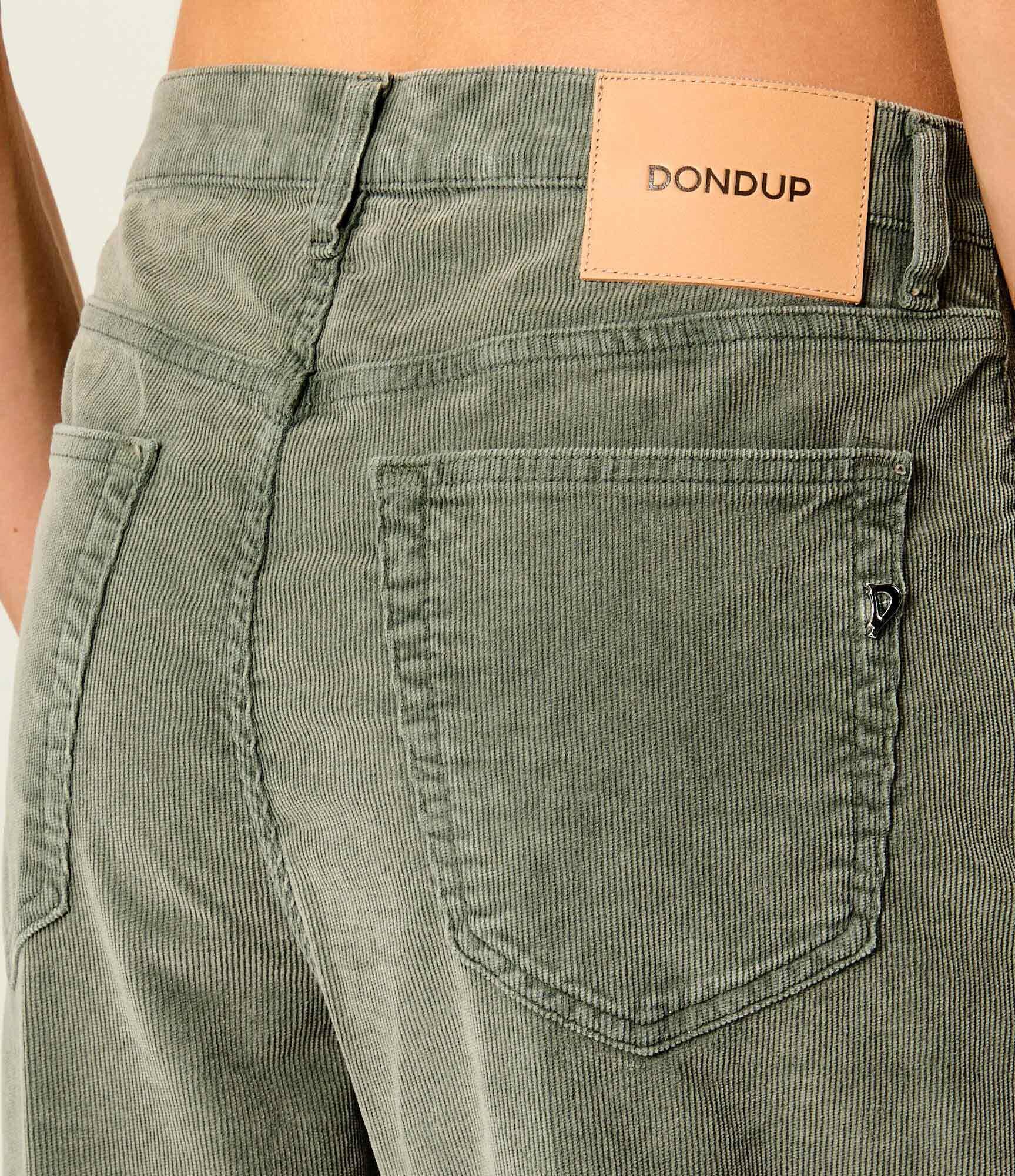 DONDUP - made in Italy Pantaloni Dakota | Loose fit | catifea reiată