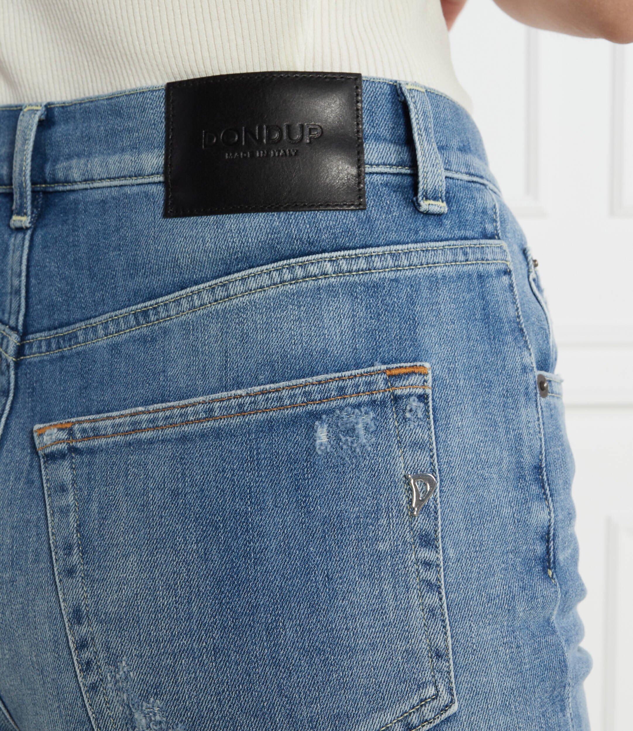 DONDUP - made in Italy Pantaloni scurți STELLA | Slim Fit | denim