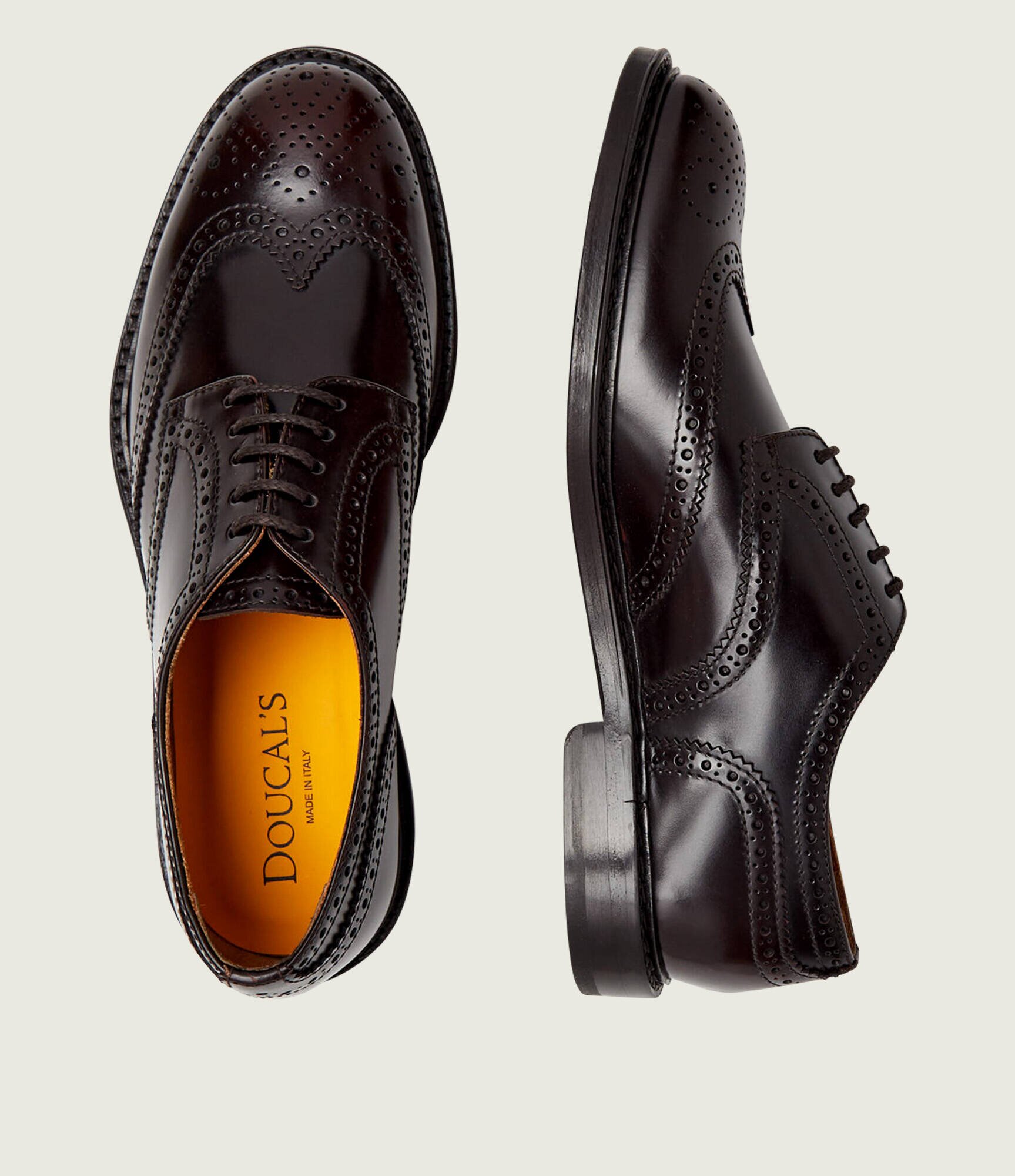 Doucal's De piele pantofi brogues