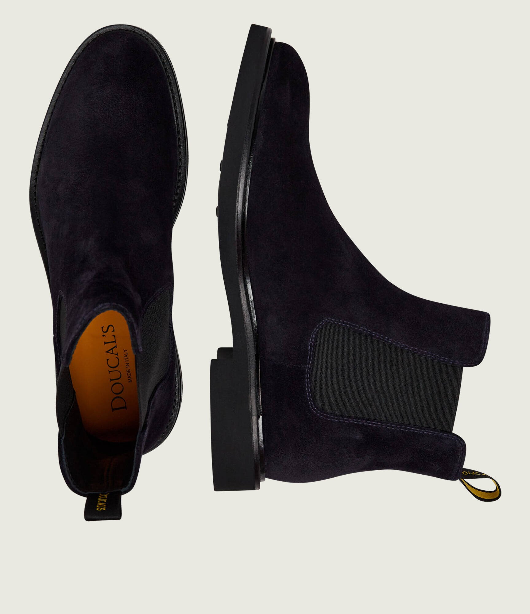 Doucal's Ghete chelsea Beatles | piele întoarsă