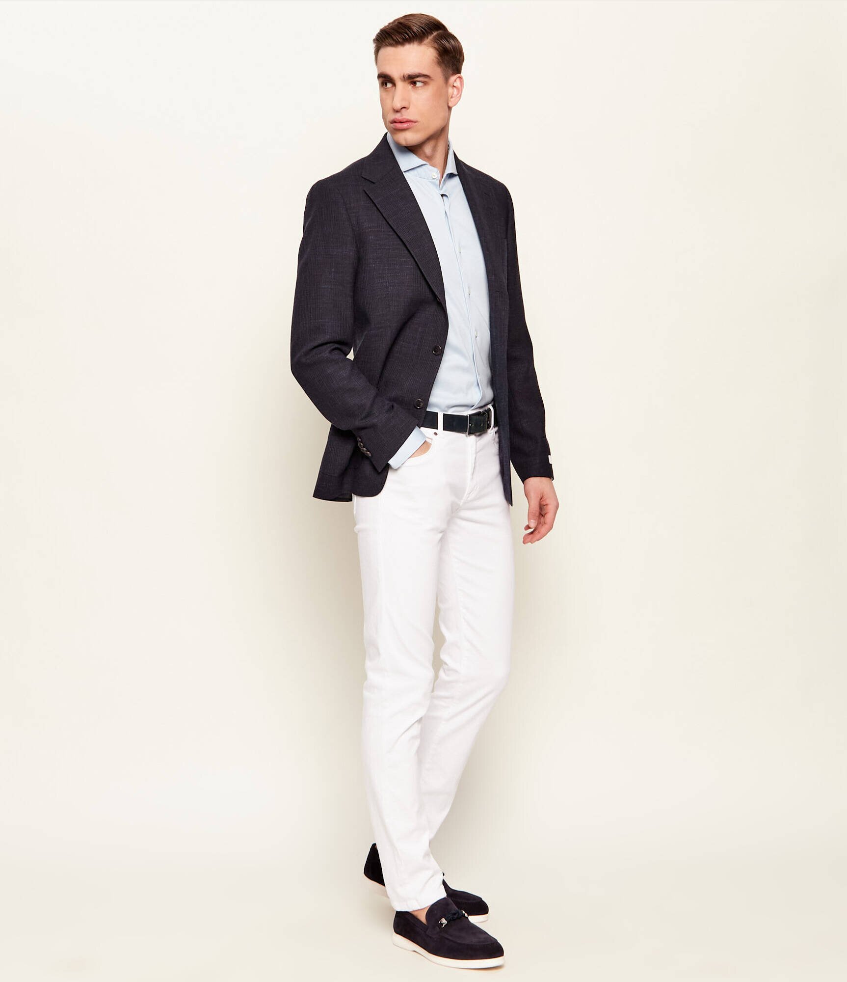 Doucal's Pantofi loafer ADLER | piele întoarsă