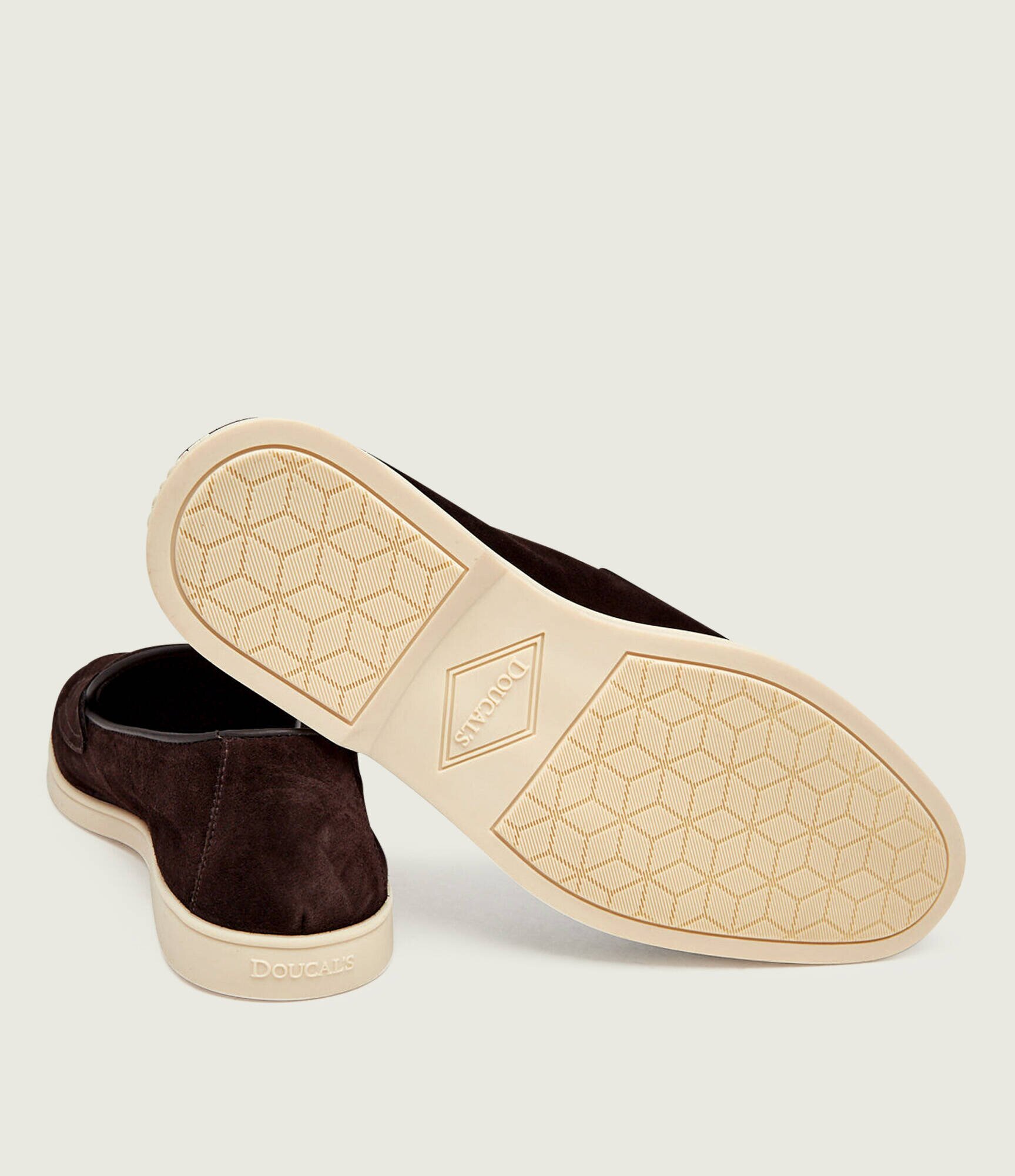 Doucal's Pantofi monk | piele întoarsă