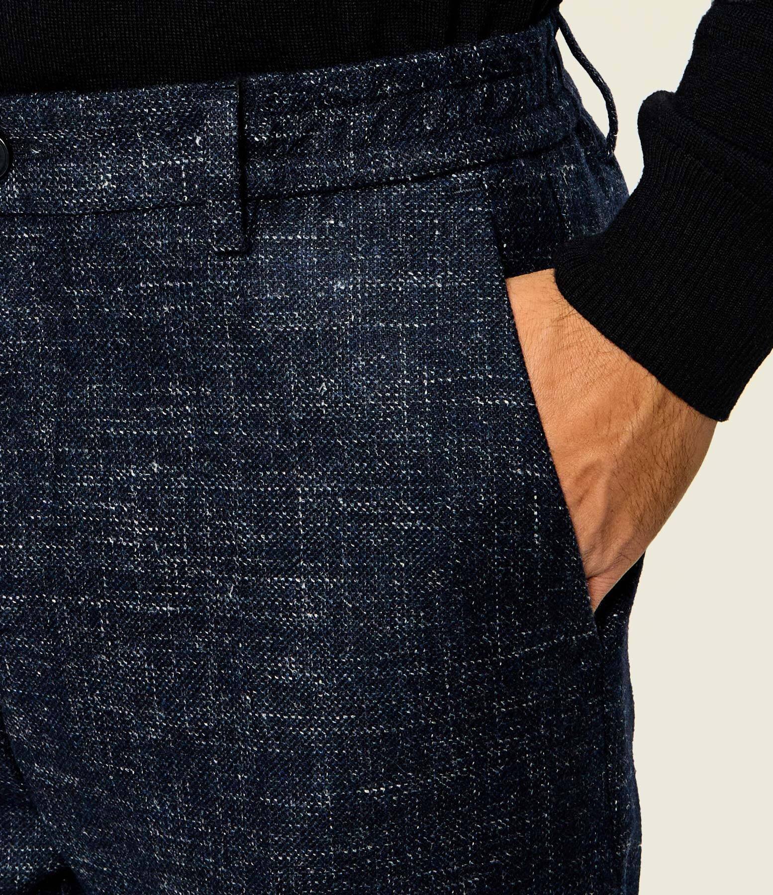 Drykorn De lână pantaloni chino Garona_B | Relaxed fit | cu adaos de in