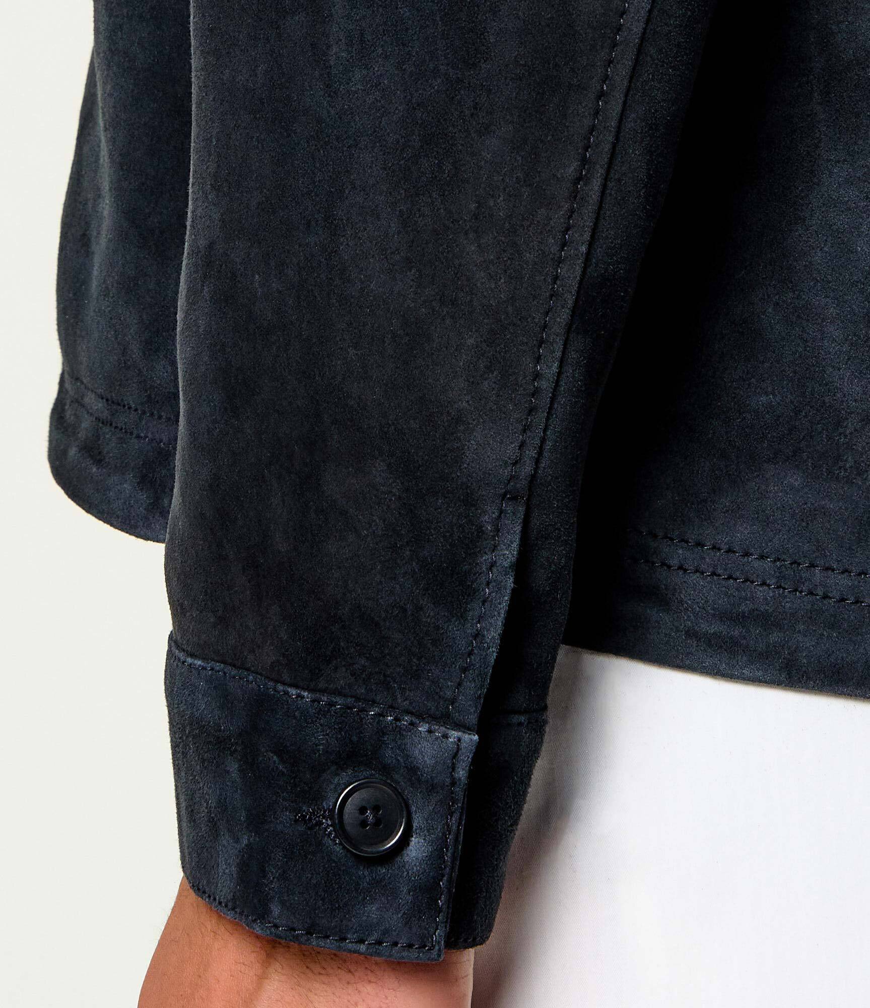 Drykorn Geacă Jerson | regular fit | piele întoarsă