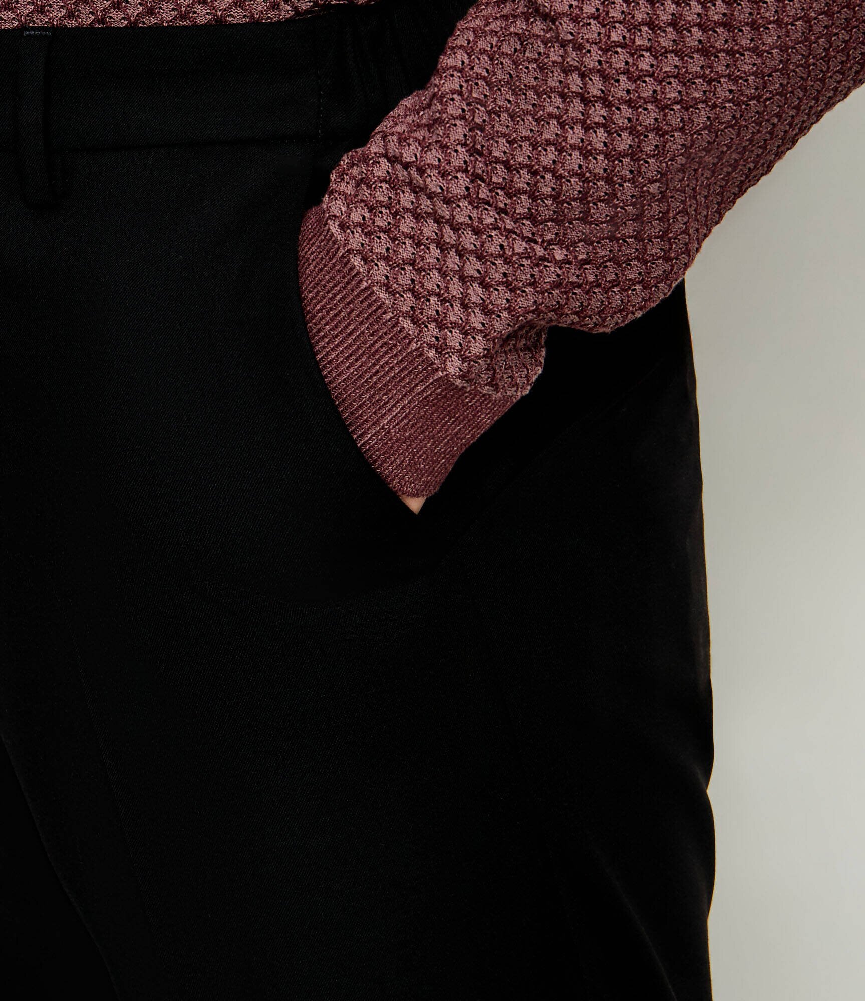 Drykorn Pantaloni Ajend_Rglr_Sk | Tapered fit cu adaos de lână