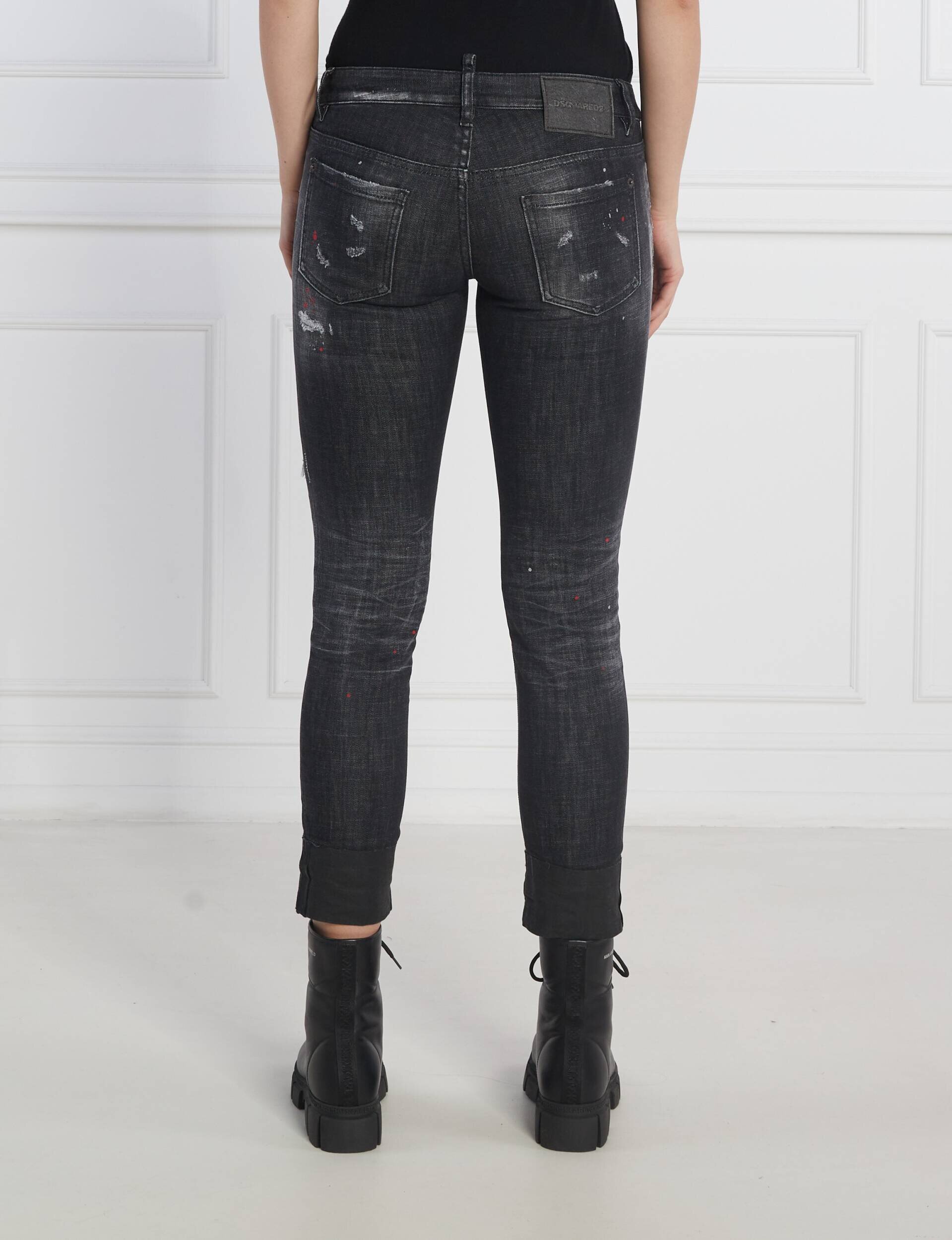 Dsquared2 Blugi Jennifer Cropped Jea | Slim Fit | low rise
