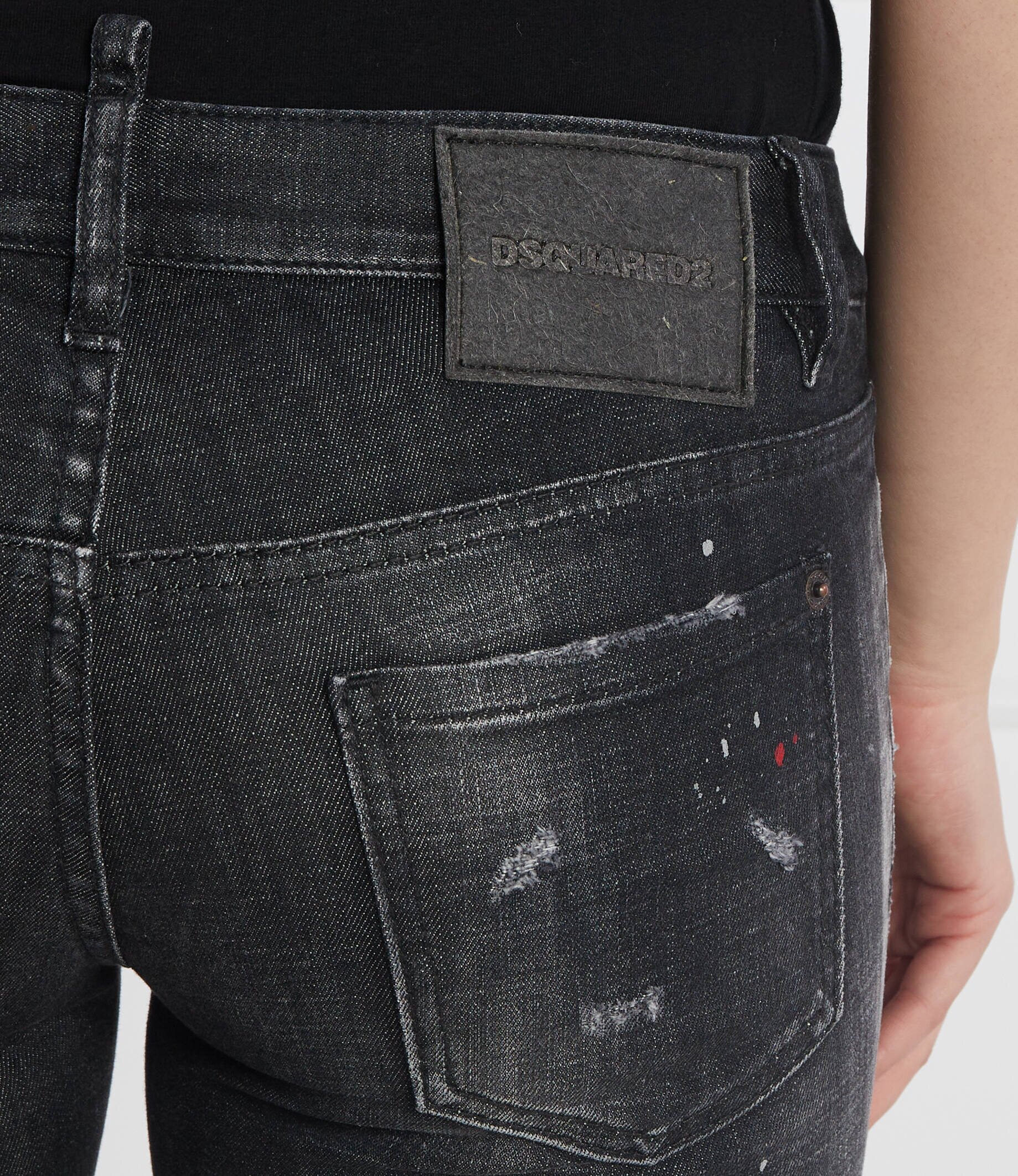 Dsquared2 Blugi Jennifer Cropped Jea | Slim Fit | low rise