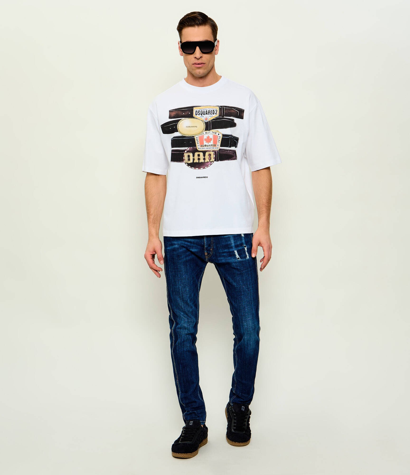 Dsquared2 Blugi Mini Front Teddy Jean | Slim Fit