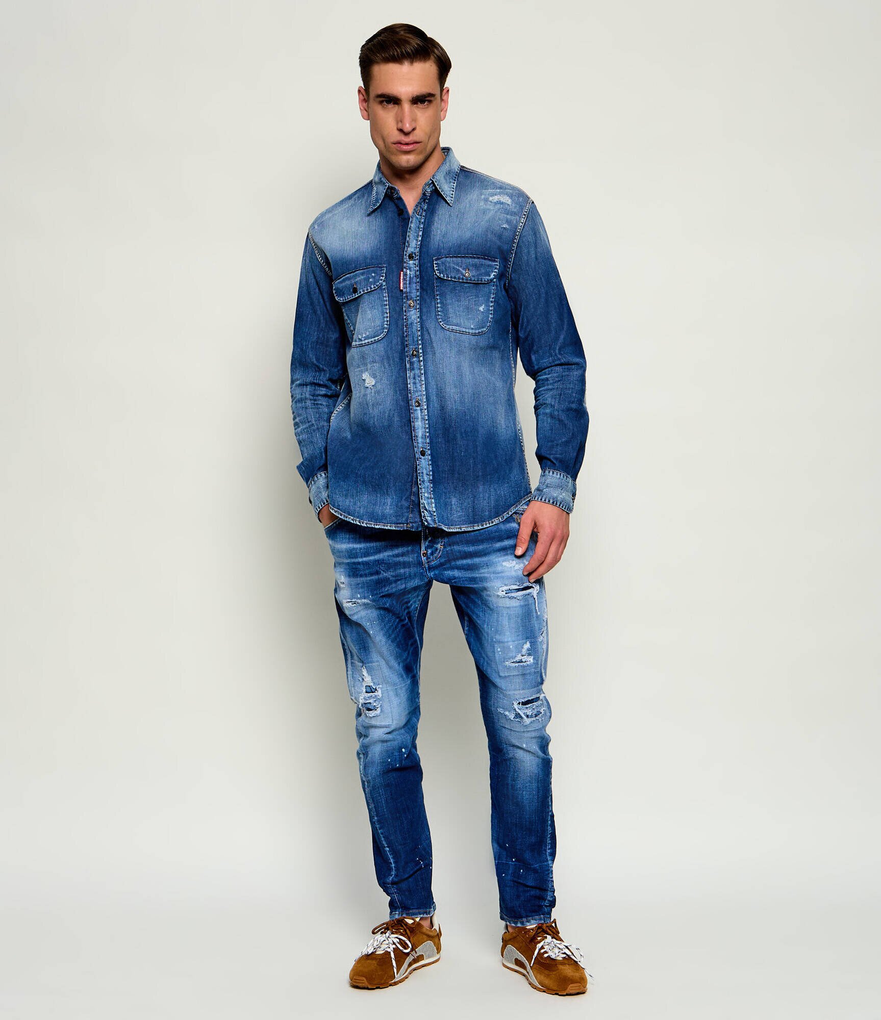 Dsquared2 Blugi Slim Twst Jean | Slim Fit