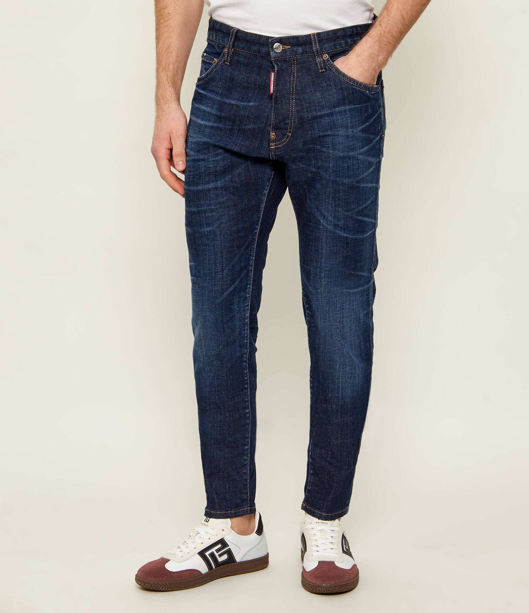 Dsquared2 Blugi Teddy | Tapered fit