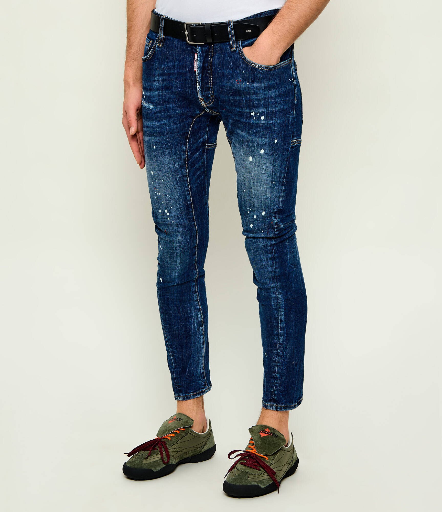 Dsquared2 Blugi Tidy Biker | Slim Fit