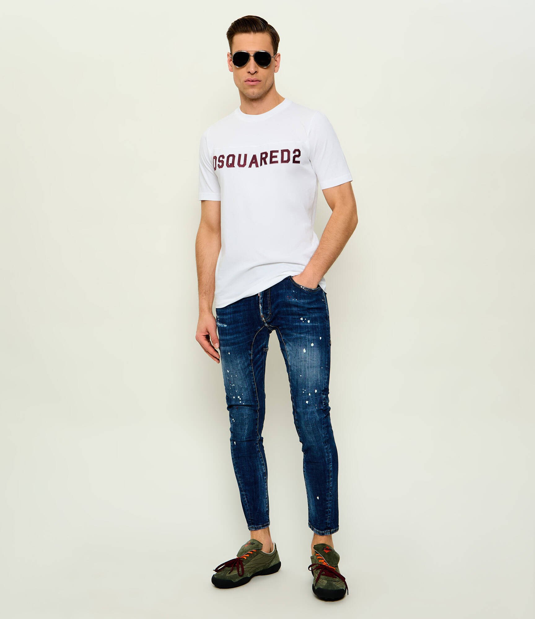 Dsquared2 Blugi Tidy Biker | Slim Fit