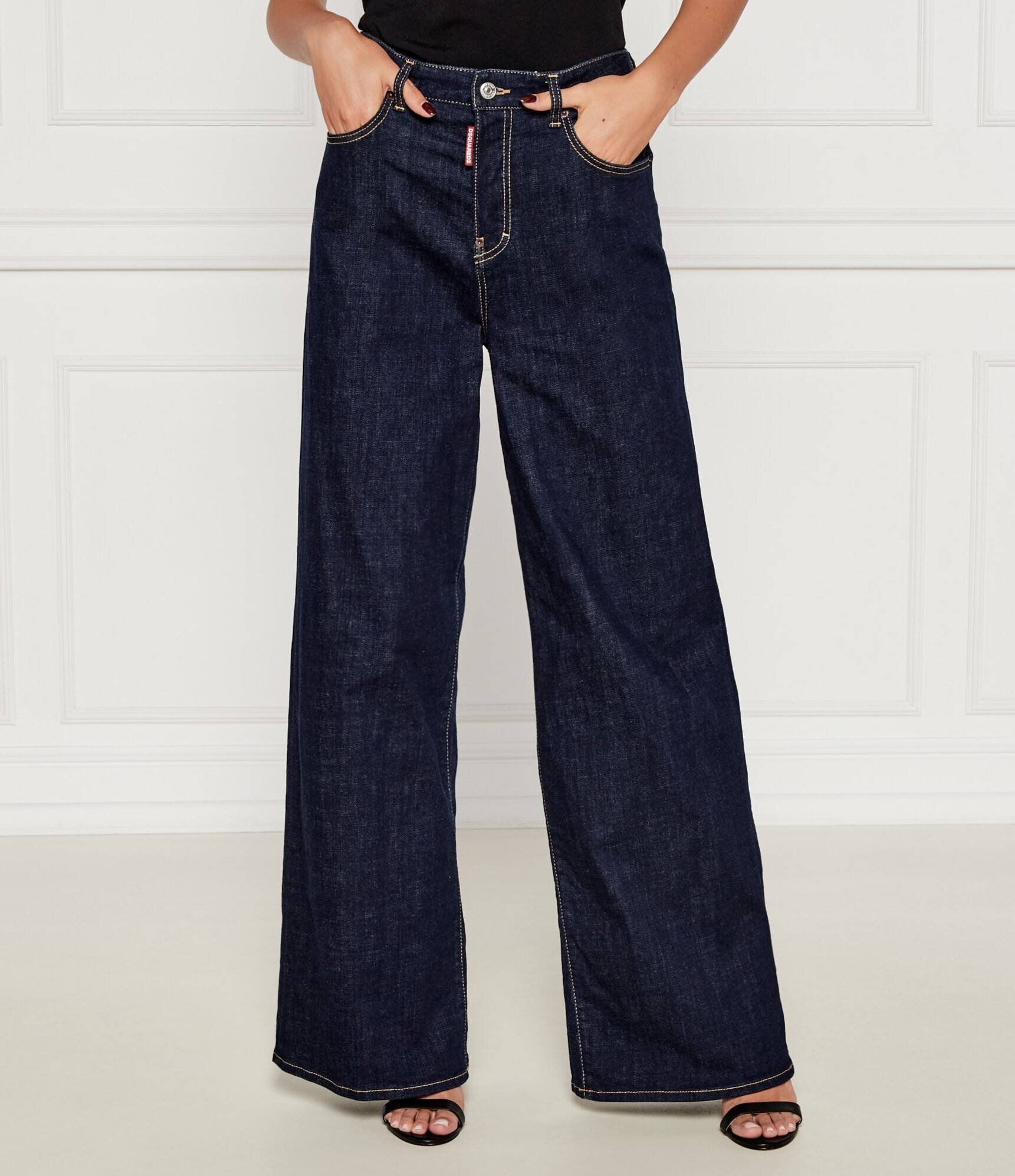 Dsquared2 Blugi Traveller Jean | flare fit | high waist