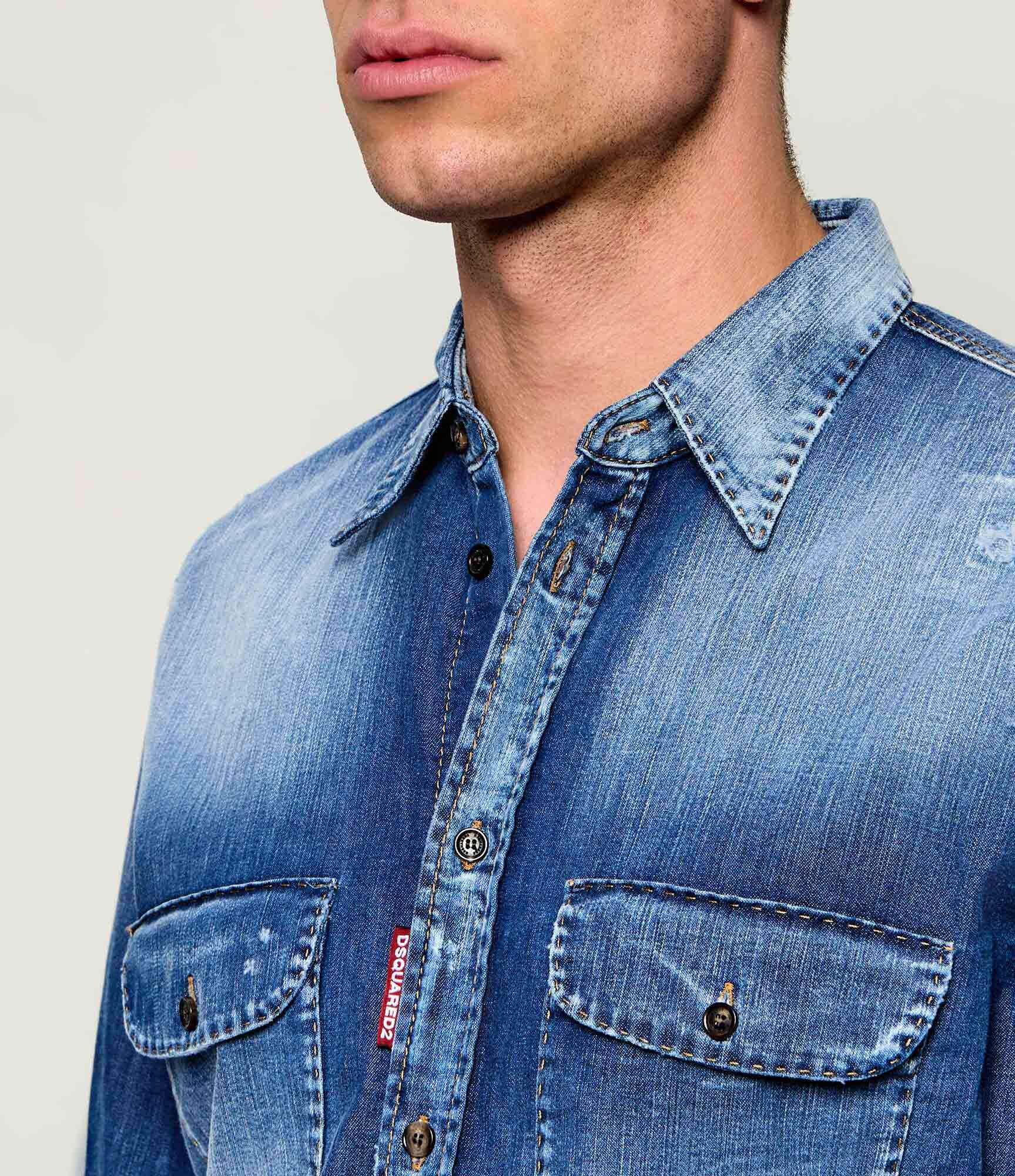 Dsquared2 De blugi cămașă Canadian Vintage | regular fit