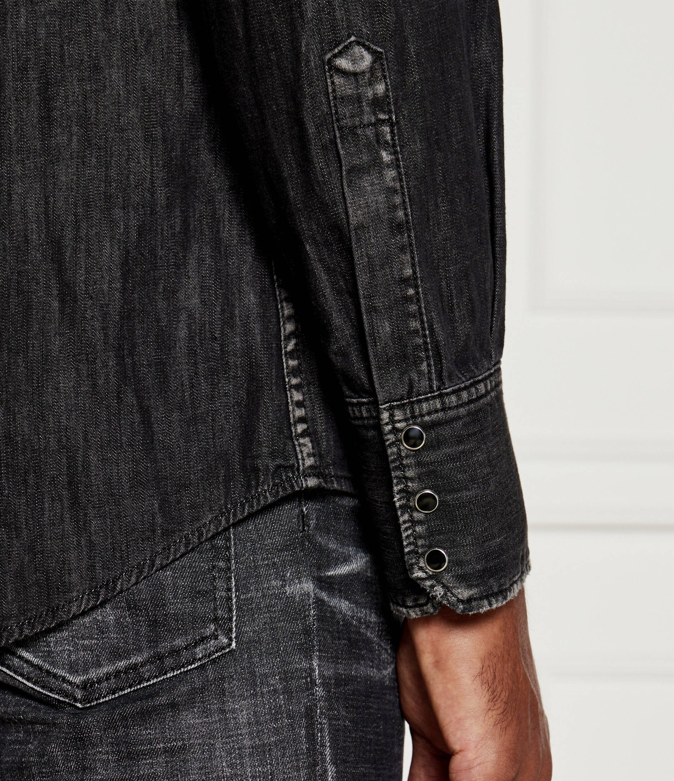 Dsquared2 De blugi cămașă Classic Western | Regular Fit