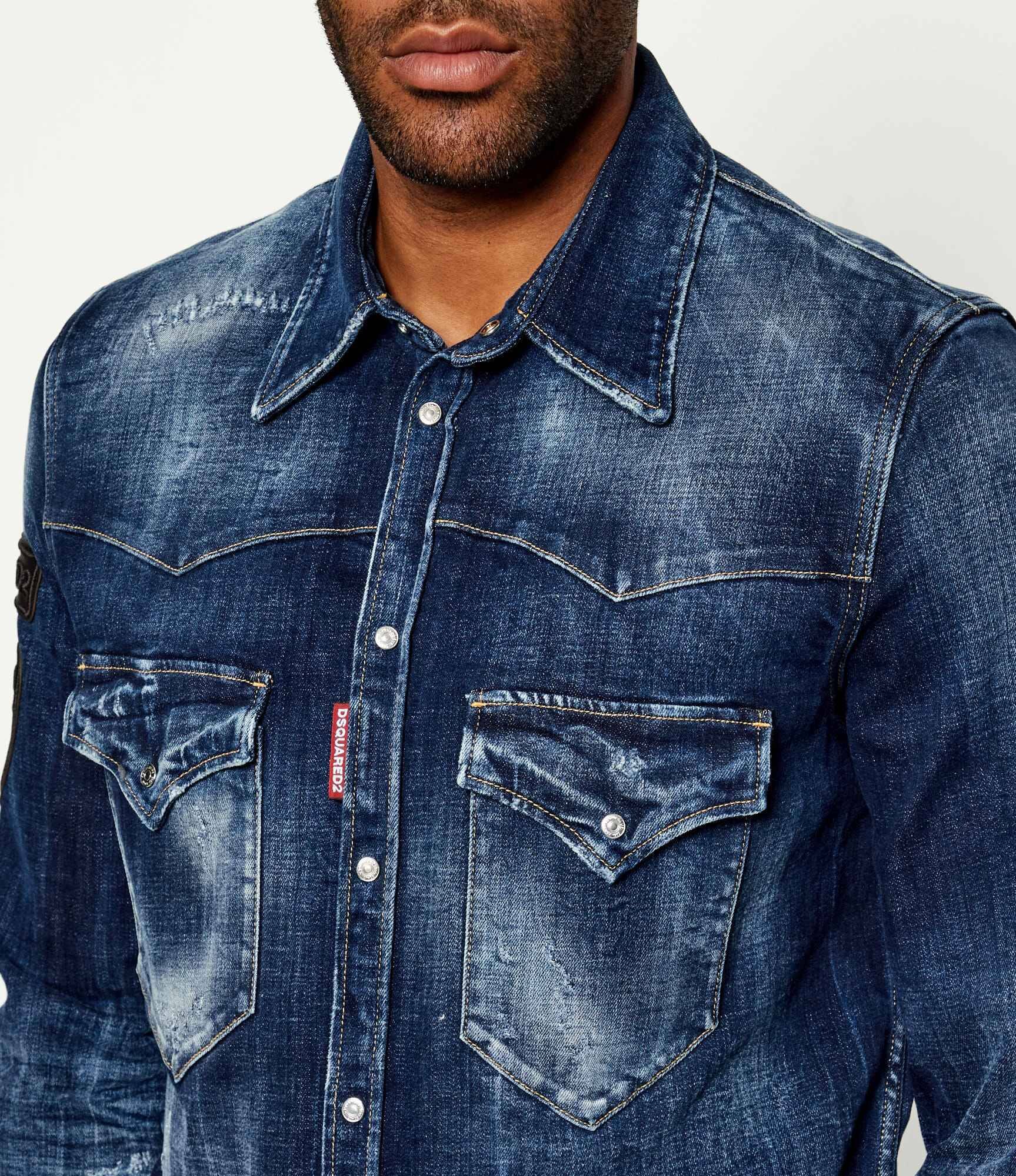 Dsquared2 De blugi cămașă Ducati x | regular fit