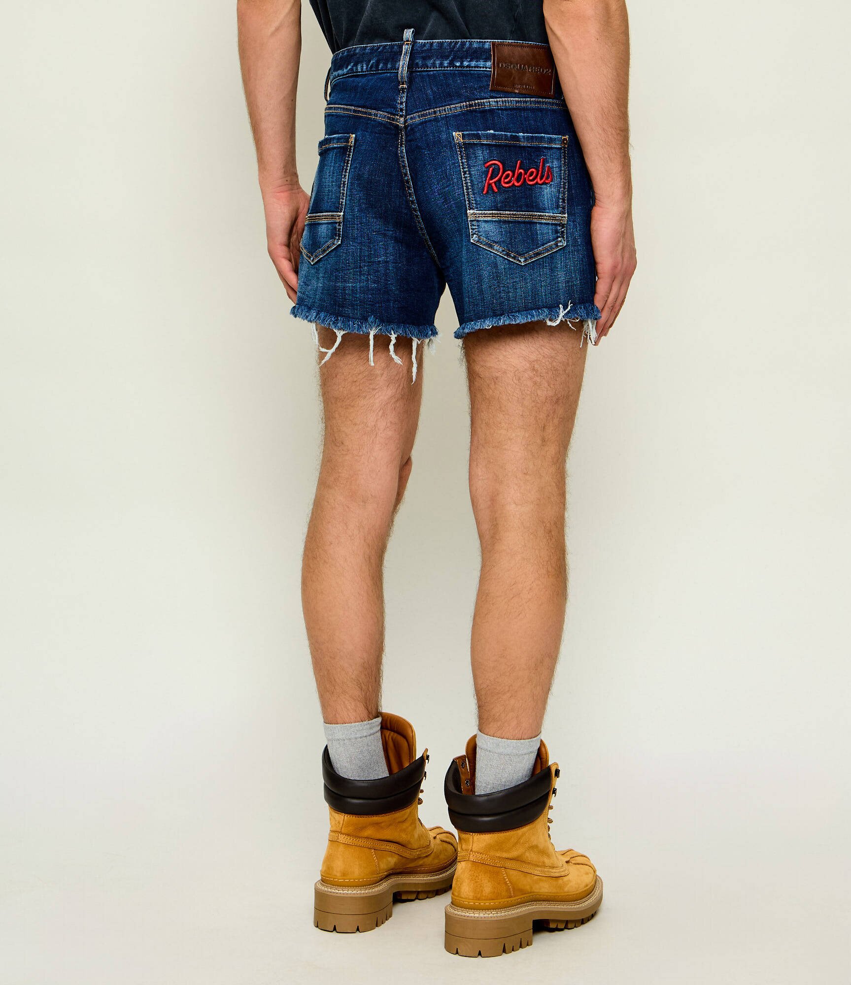 Dsquared2 De blugi pantaloni scurți Cut Off | Slim Fit