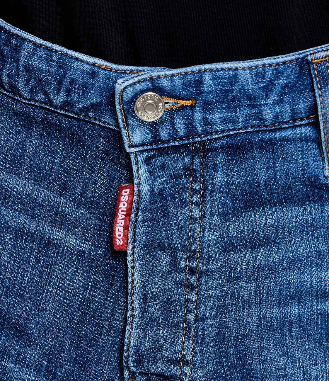 Dsquared2 De blugi pantaloni scurți Marine | regular fit