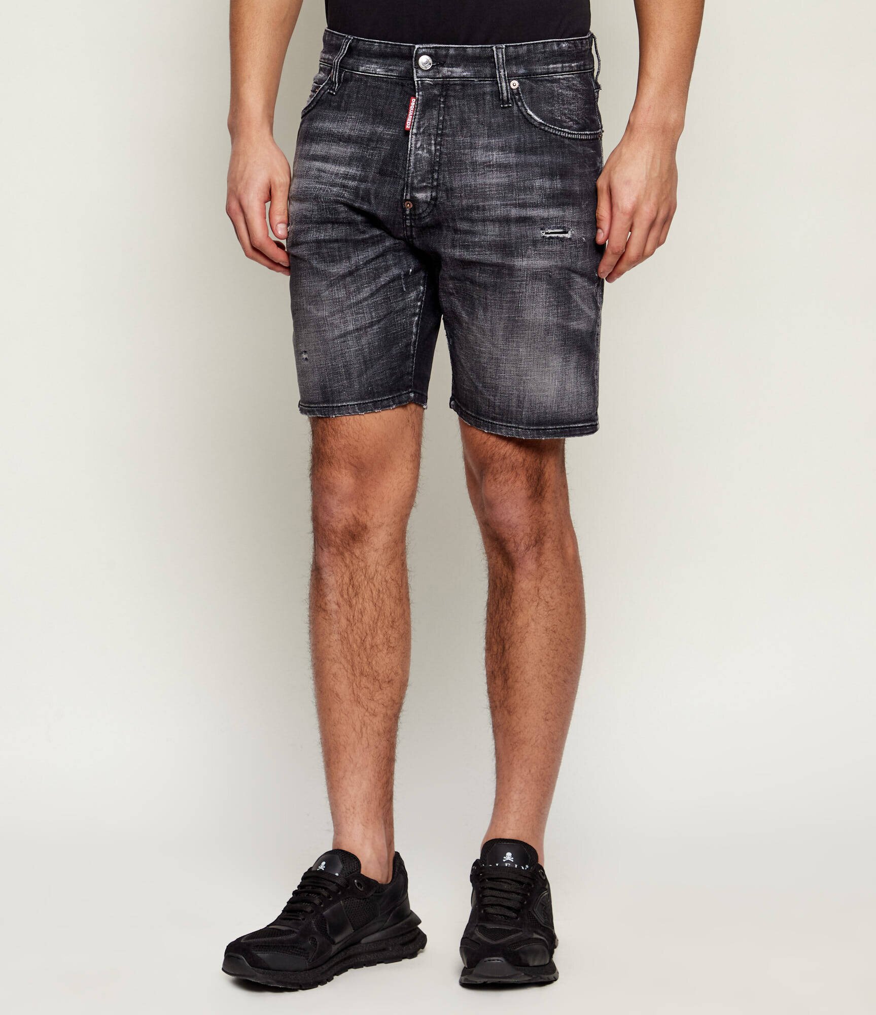 Dsquared2 De blugi pantaloni scurți MARINE | regular fit
