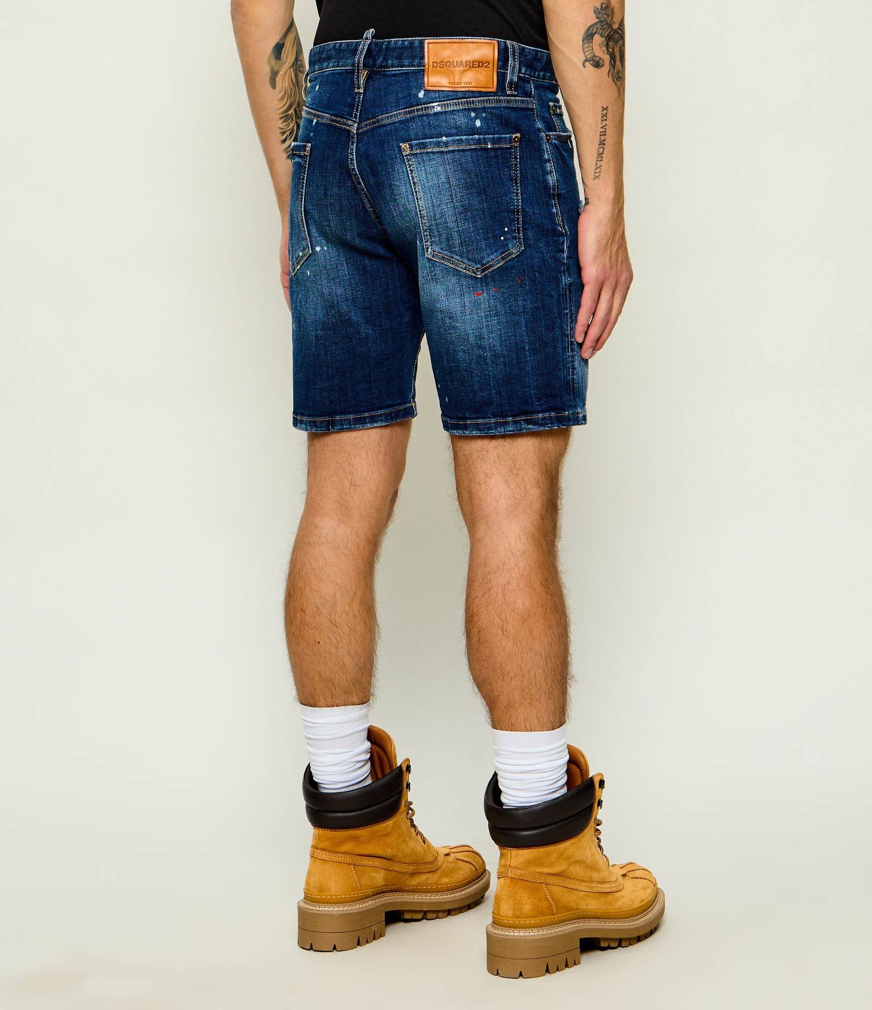 Dsquared2 De blugi pantaloni scurți | Slim Fit