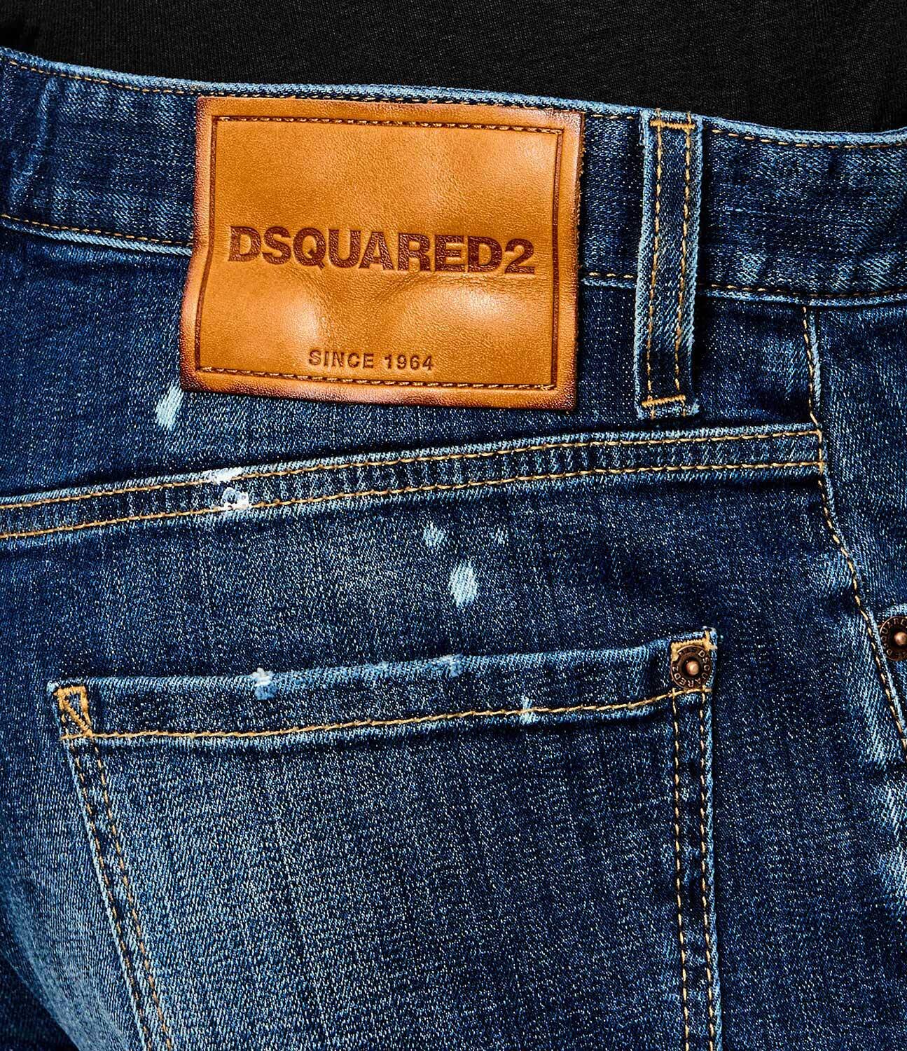 Dsquared2 De blugi pantaloni scurți | Slim Fit