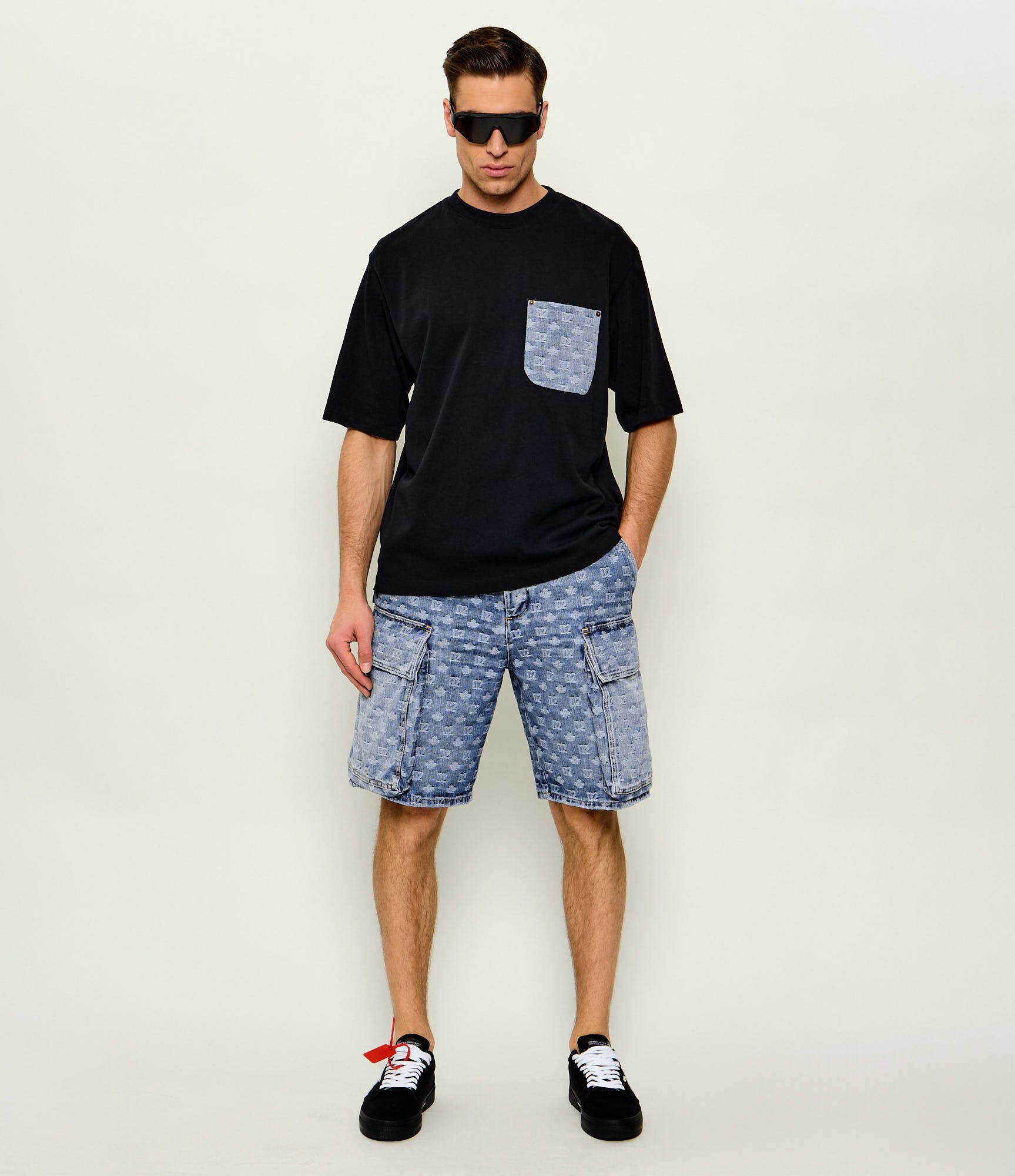 Dsquared2 De blugi pantaloni scurți Utility | Relaxed fit