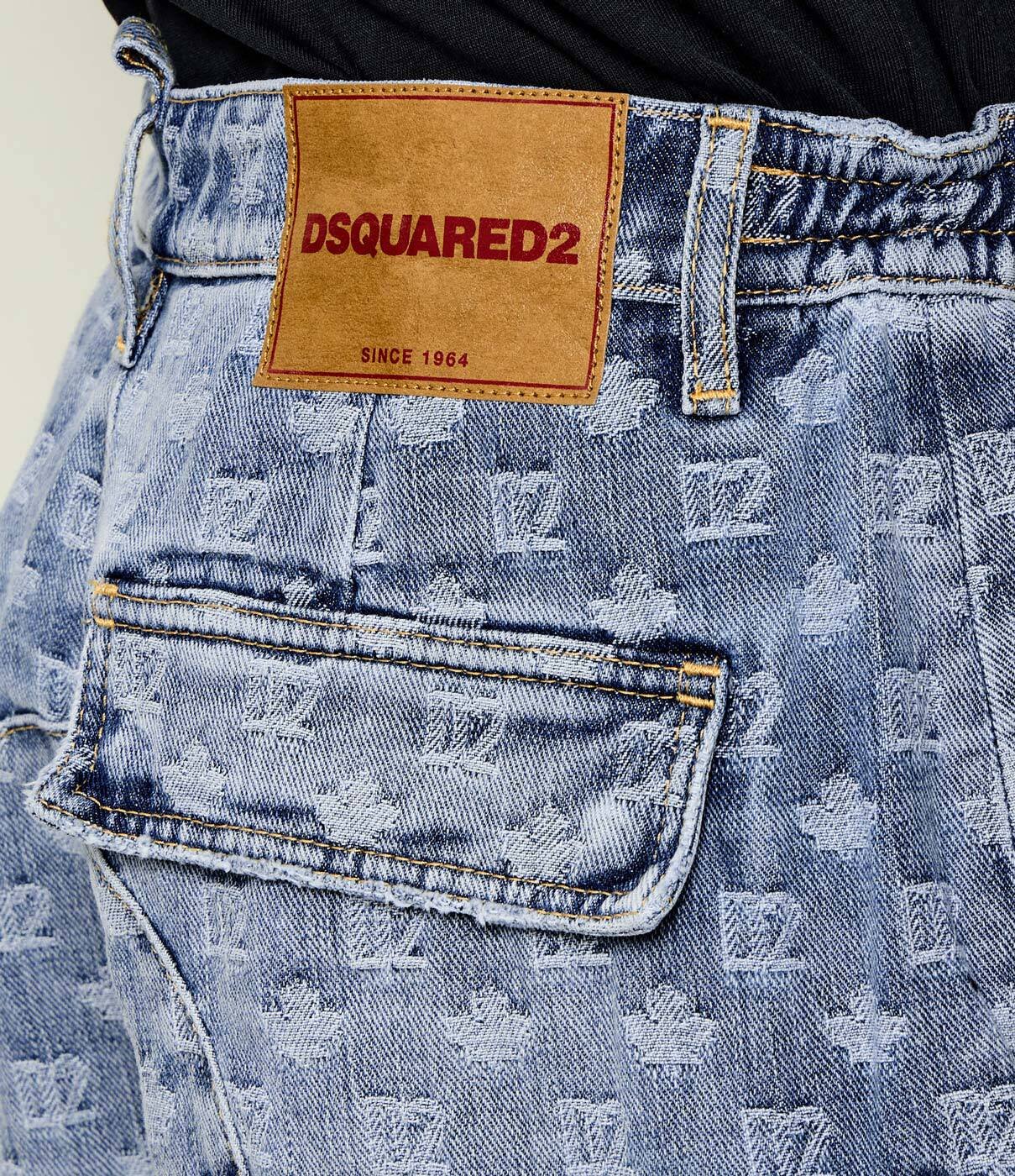 Dsquared2 De blugi pantaloni scurți Utility | Relaxed fit