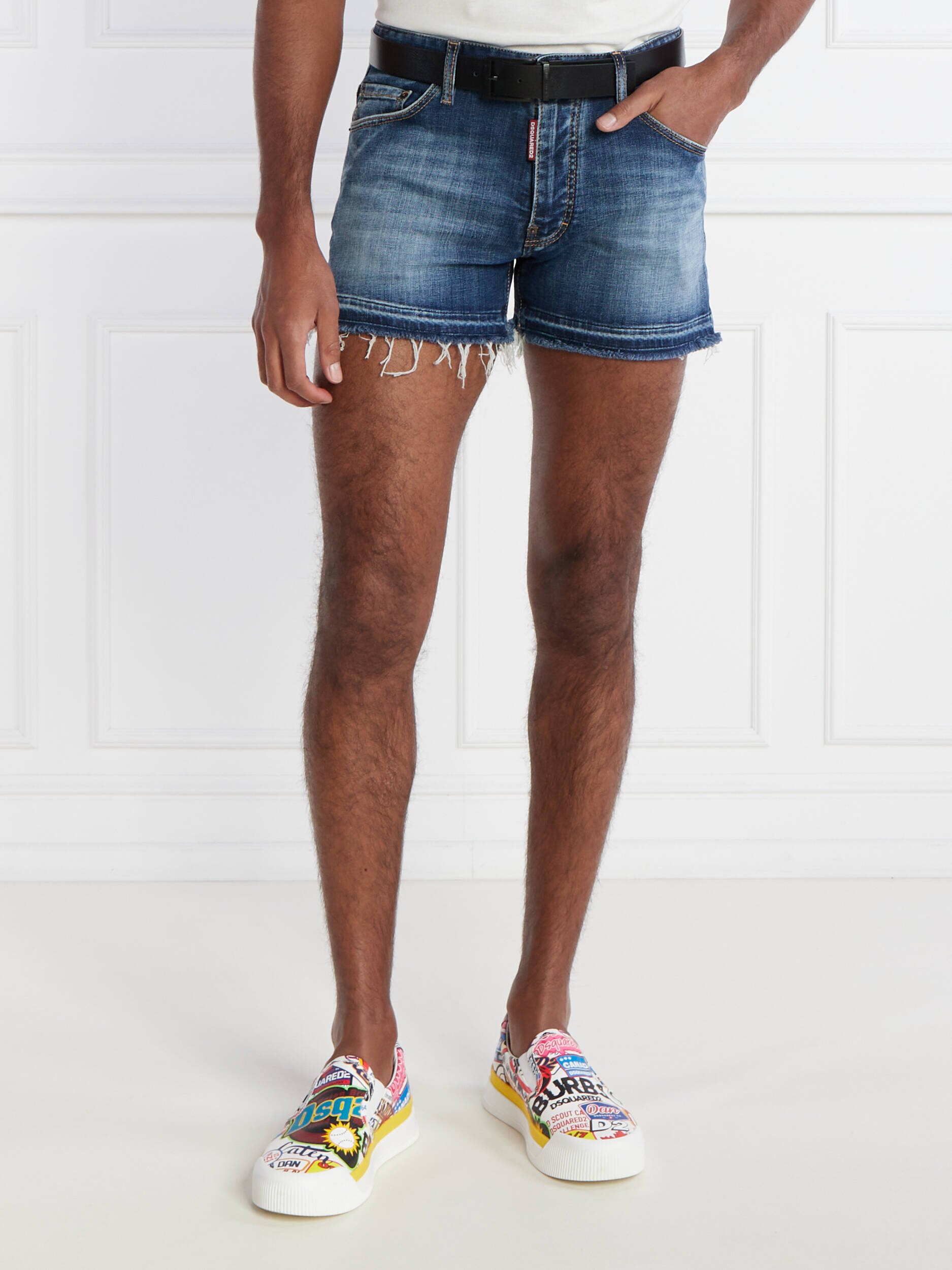 Dsquared2 De blugi pantaloni scurți x Rocco | Slim Fit