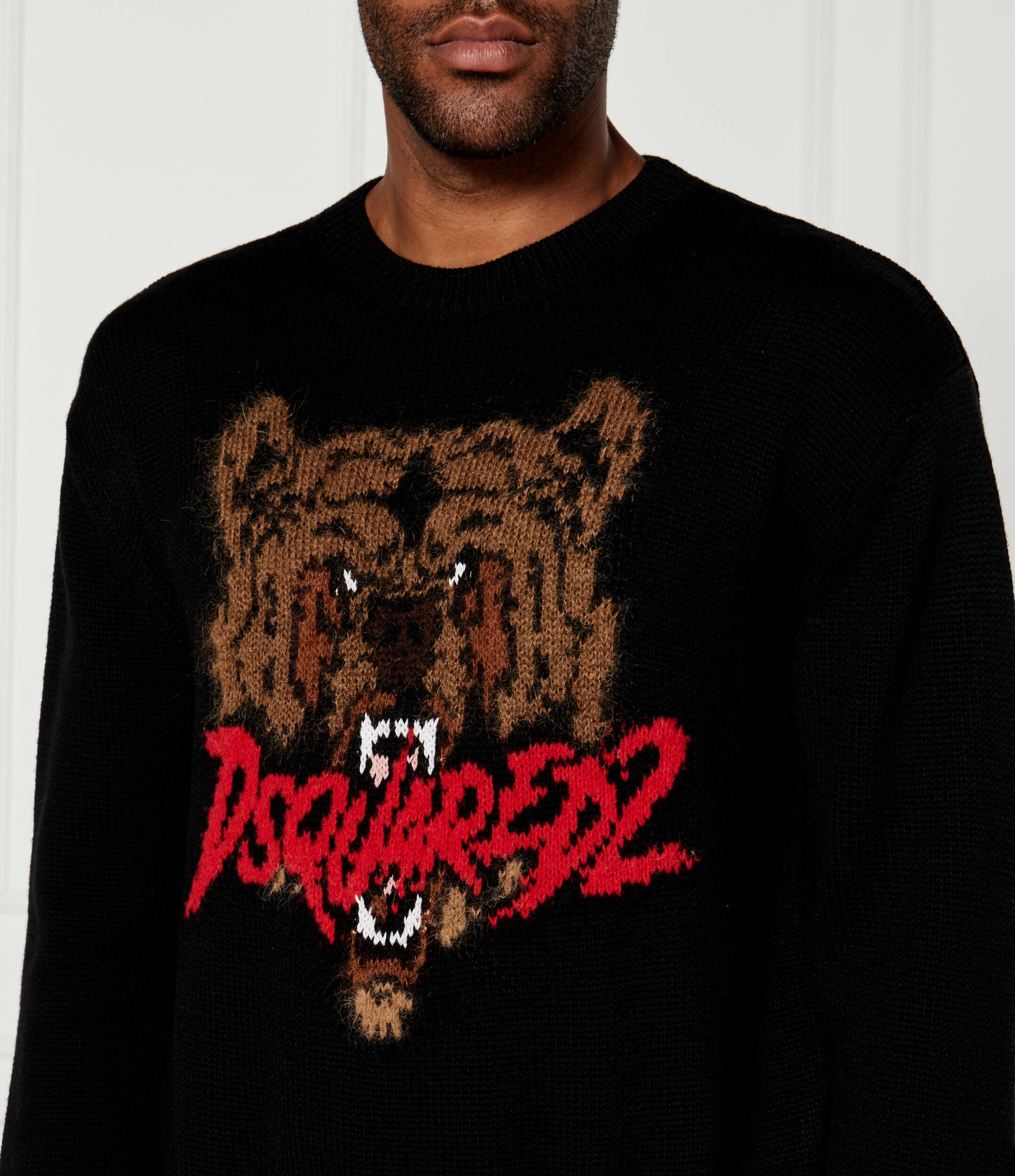 Dsquared2 De lână pulover | Slim Fit