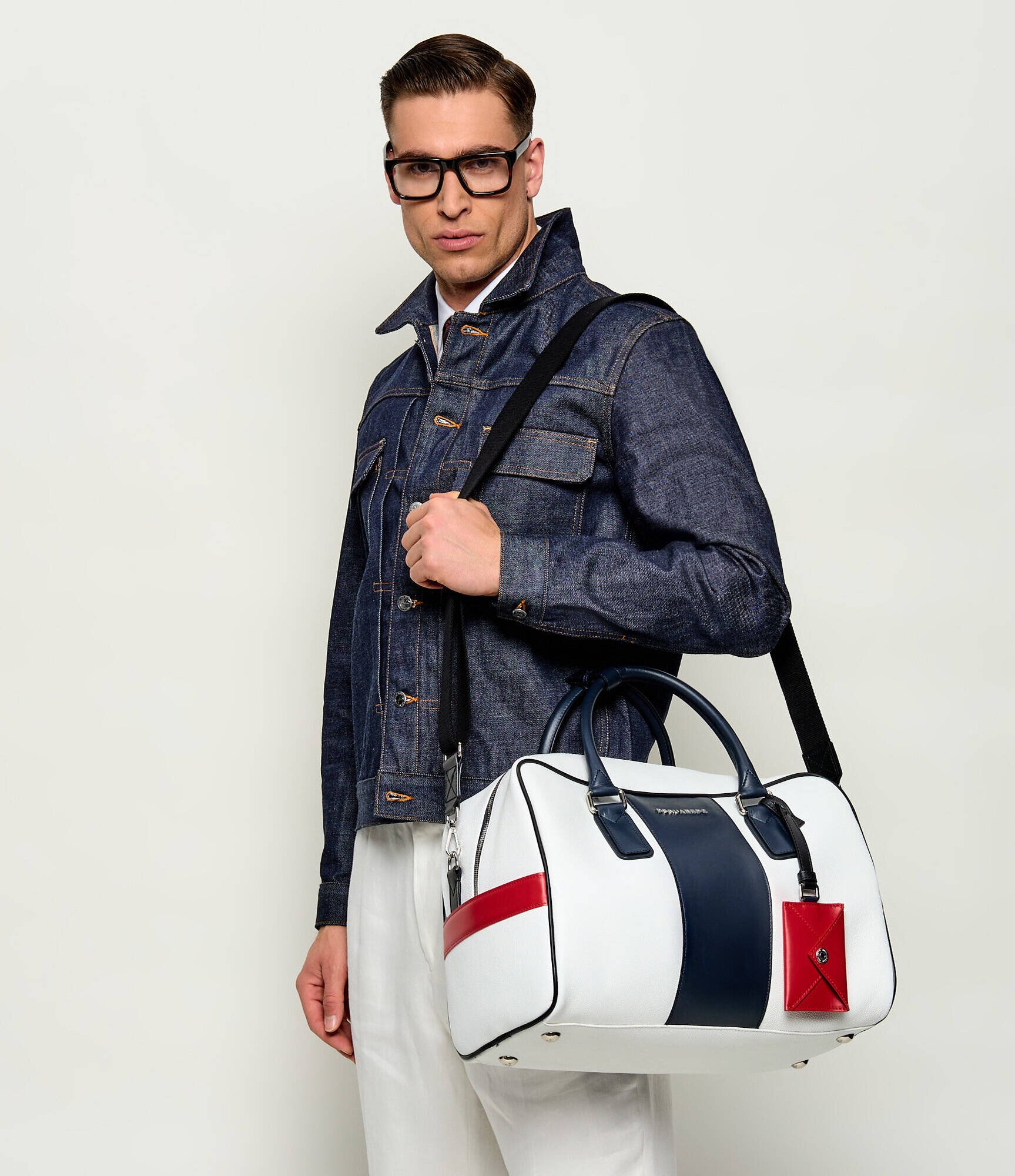 Dsquared2 De piele geantă de voiaj Duffle