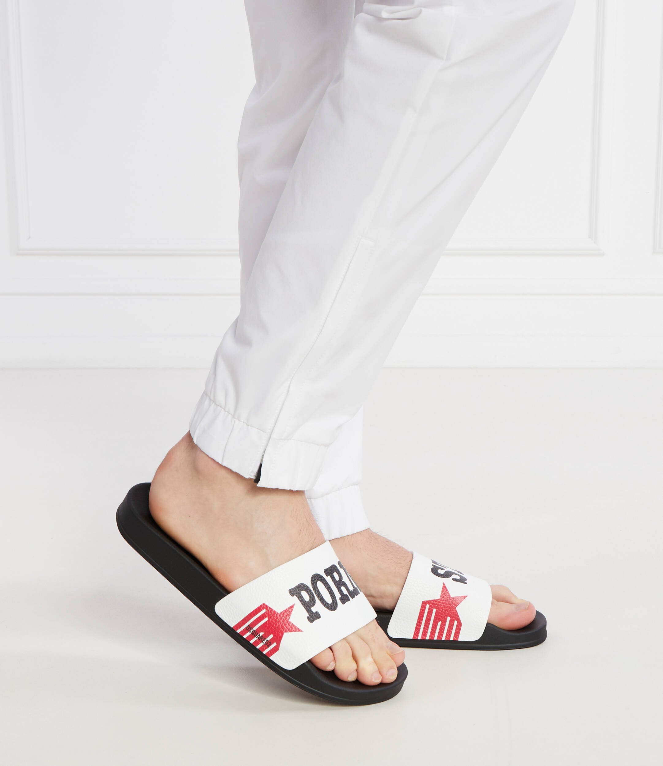 Dsquared2 De piele șlapi