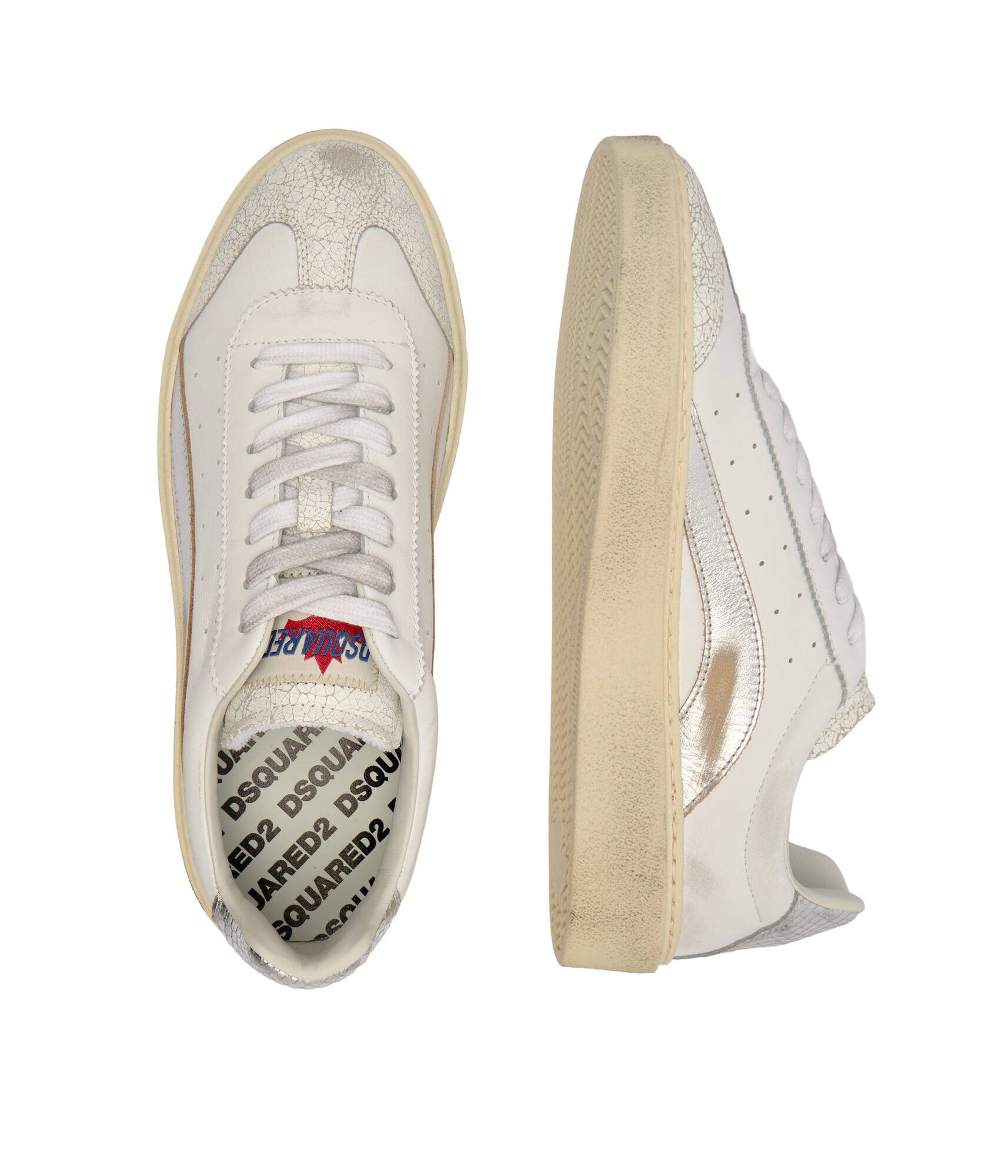 Dsquared2 De piele sneakers Lace-Up Low Top