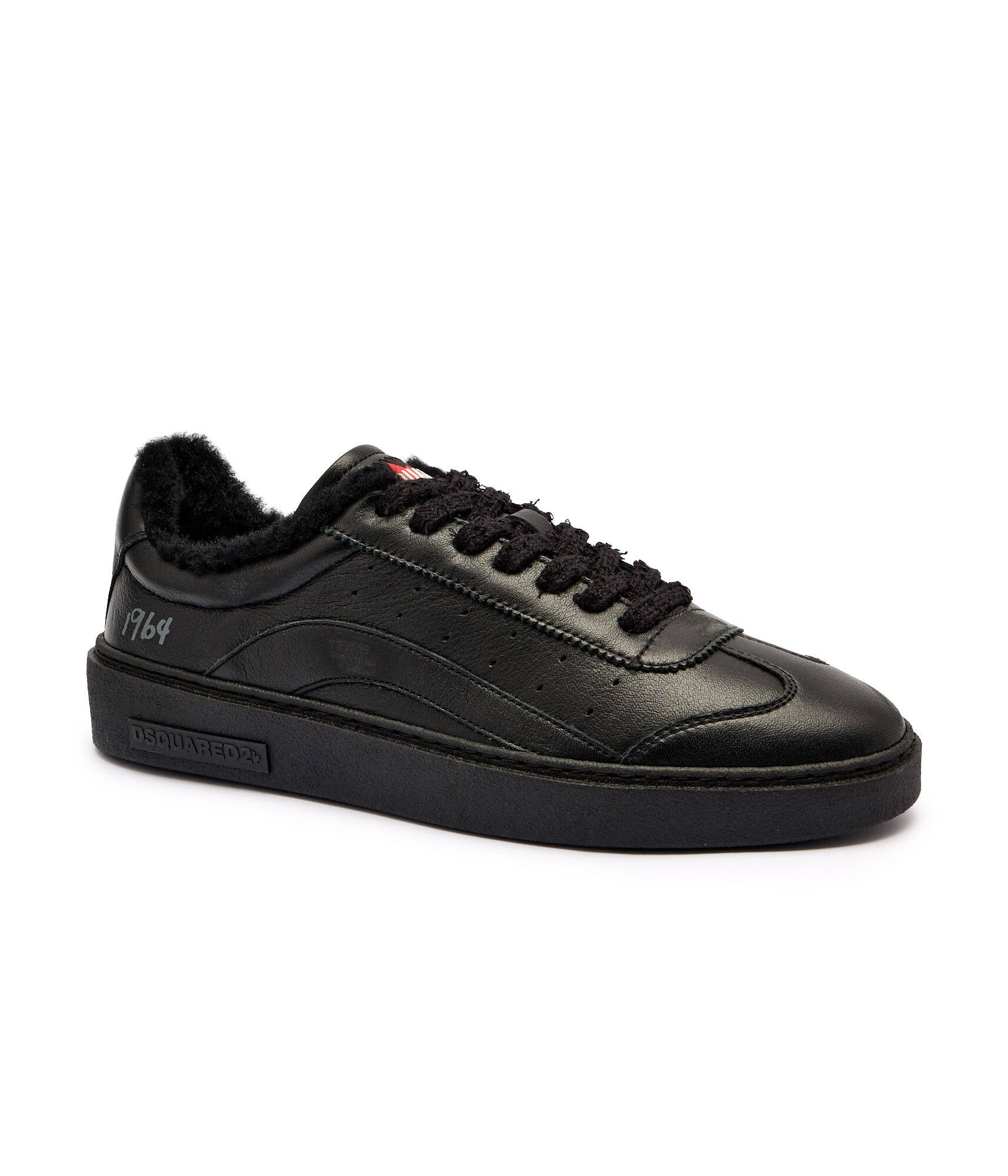 Dsquared2 De piele sneakers Rider | shearling