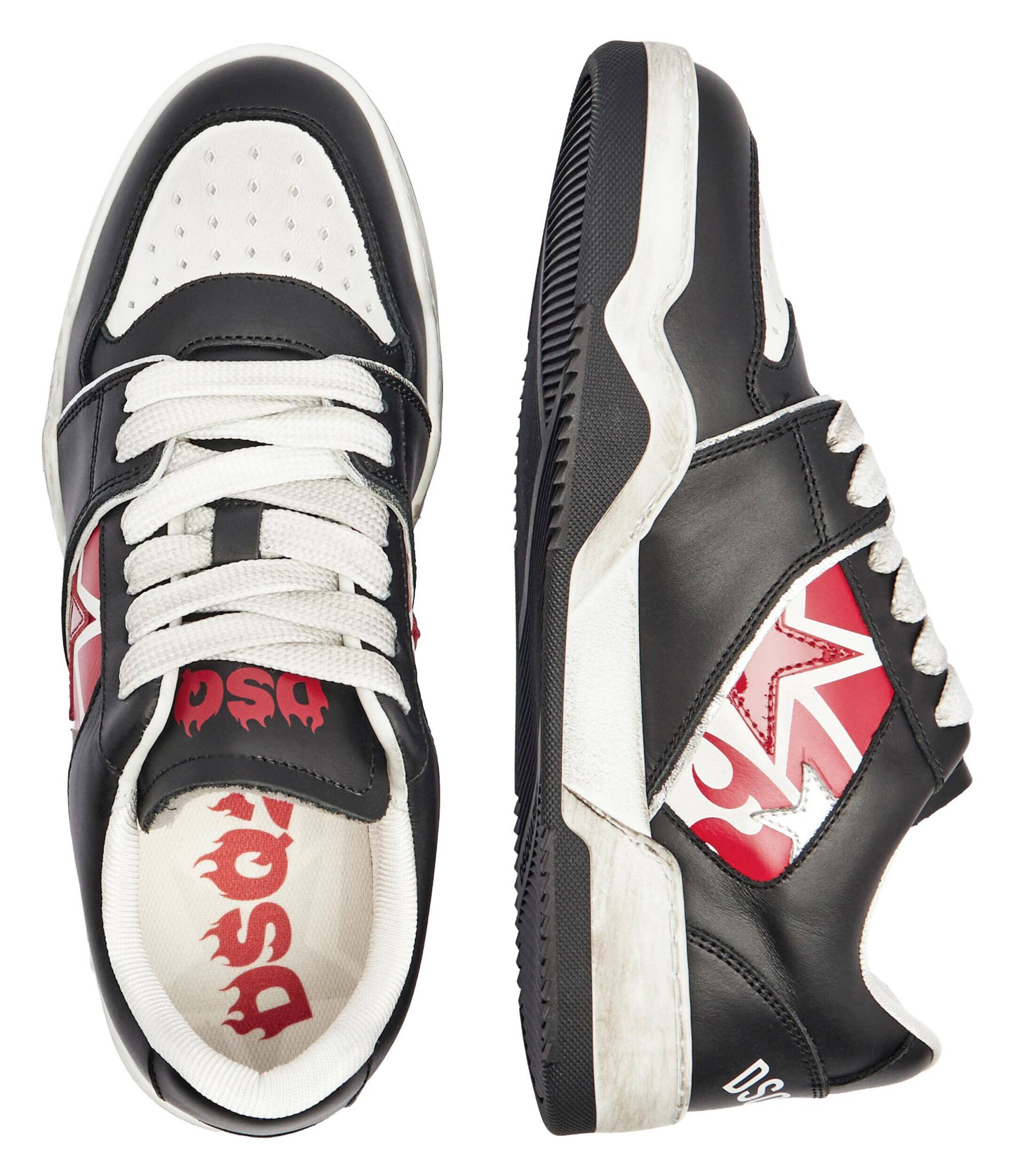 Dsquared2 De piele sneakers Spiker