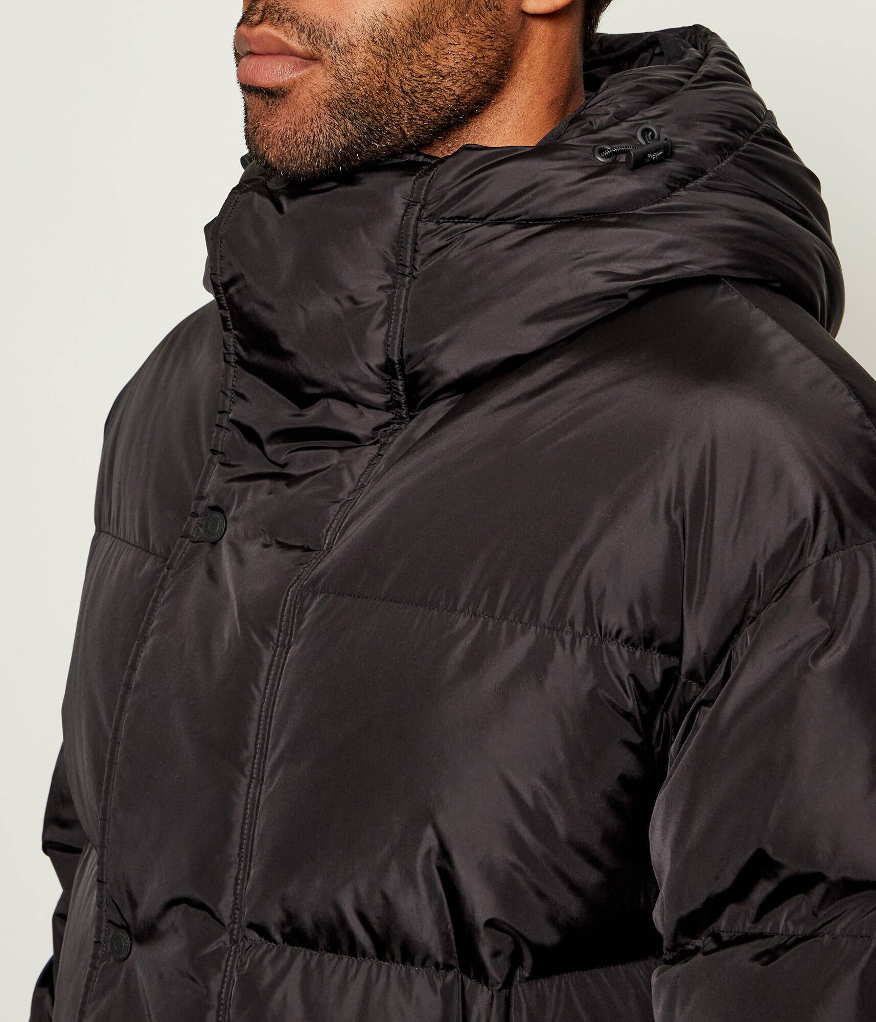 Dsquared2 De puf palton cu bretele