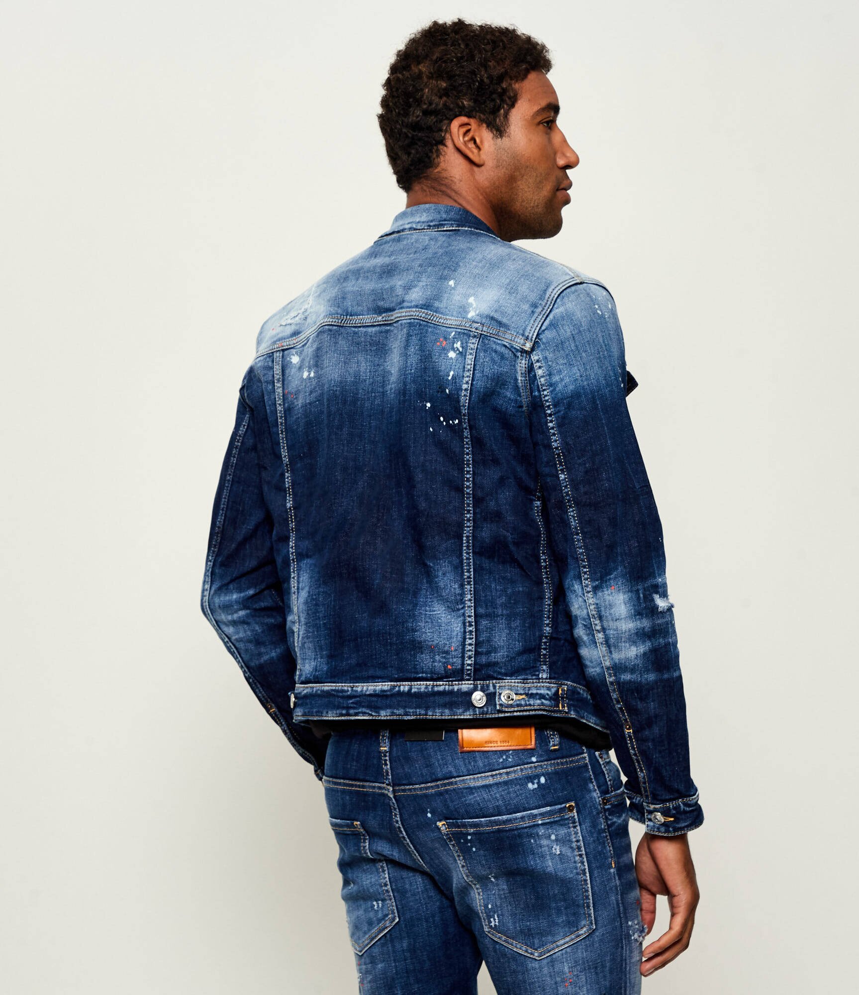 Dsquared2 Geacă de blug Dan Jean | regular fit