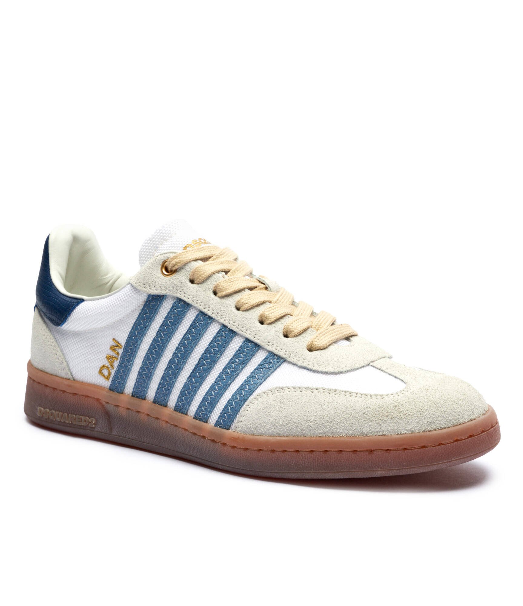 Dsquared2 Sneakers BOXER cu adaos de piele
