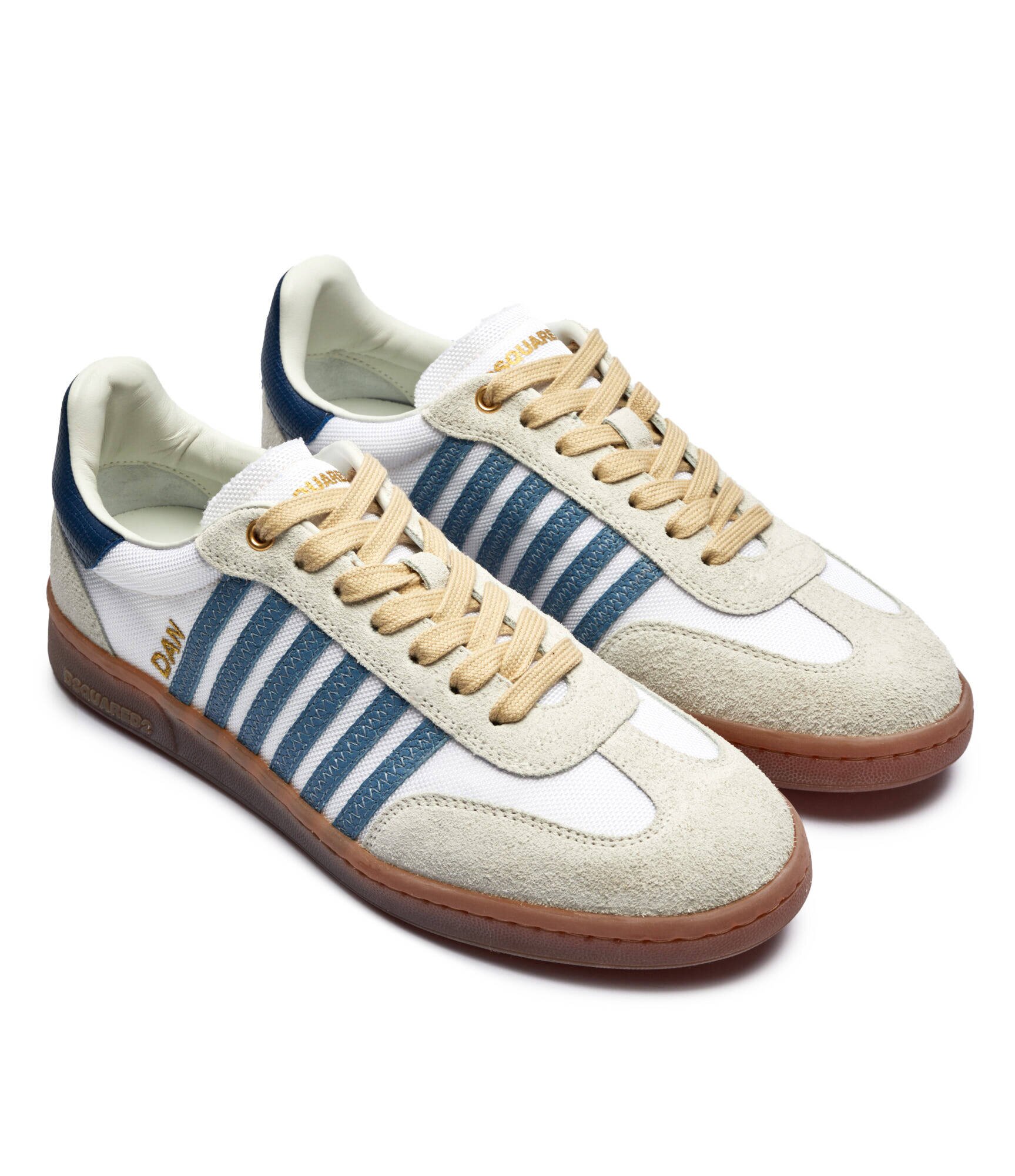 Dsquared2 Sneakers BOXER cu adaos de piele