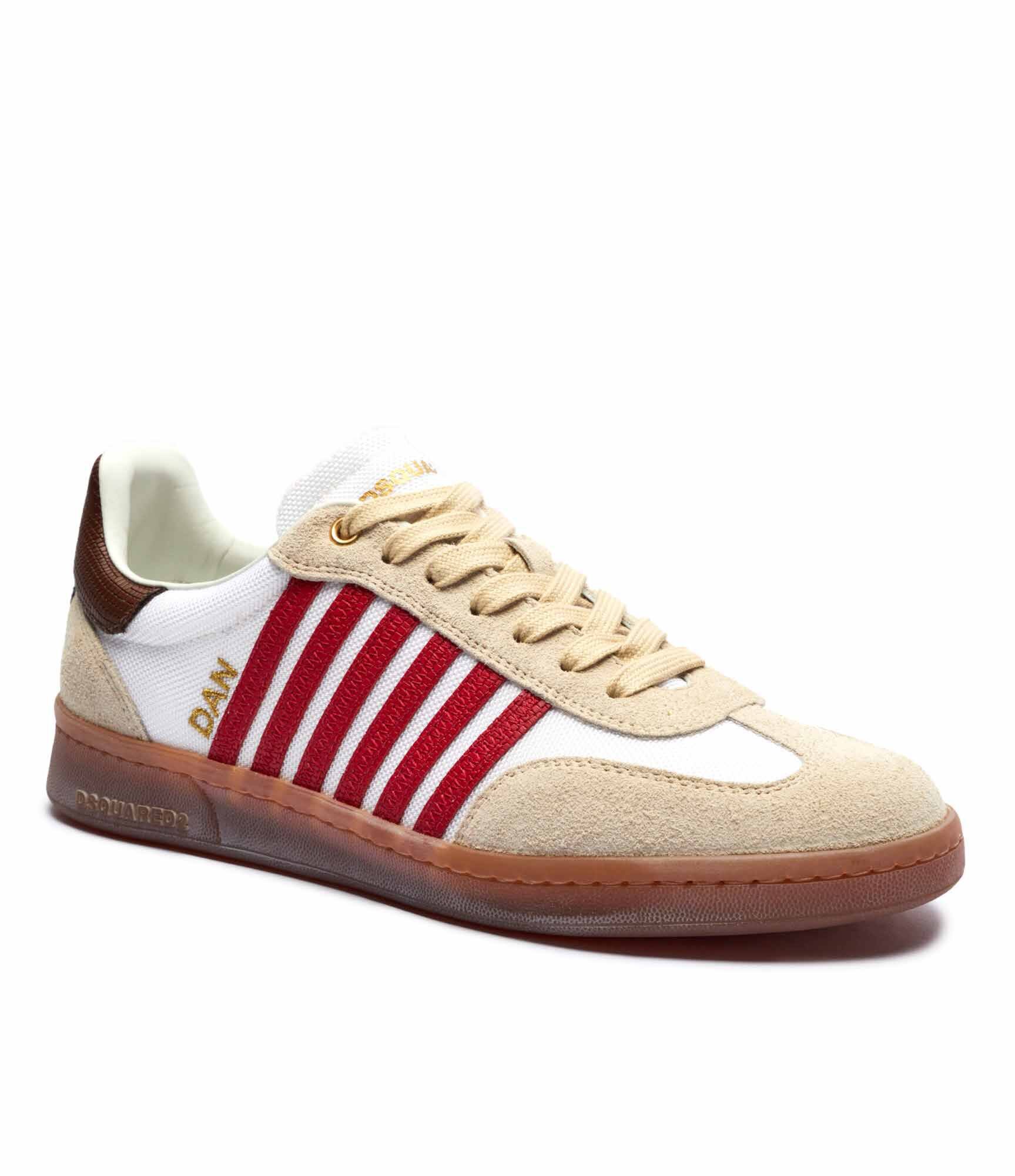 Dsquared2 Sneakers BOXER cu adaos de piele