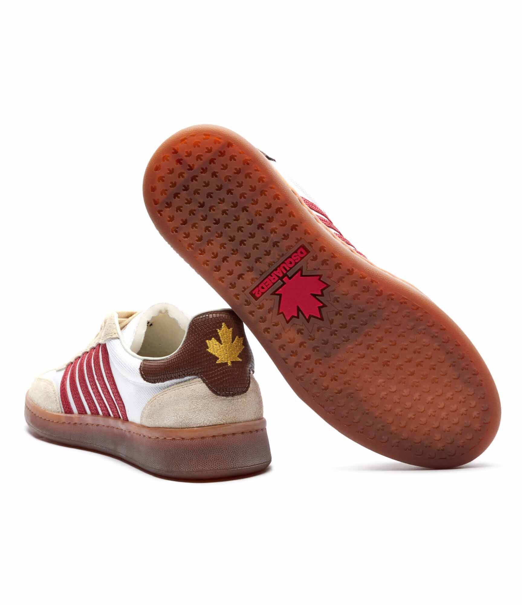 Dsquared2 Sneakers BOXER cu adaos de piele