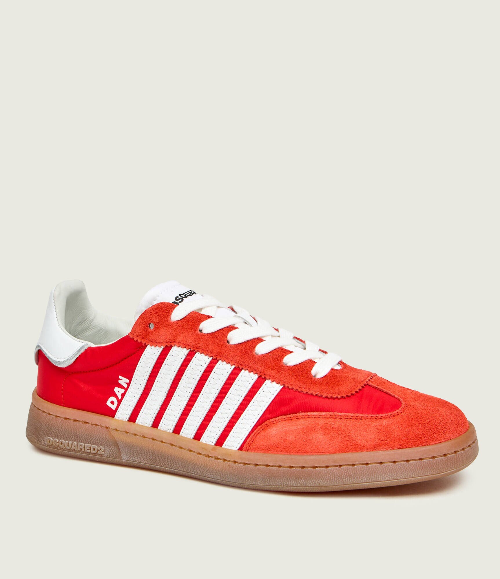Dsquared2 Sneakers Boxer| piele întoarsă