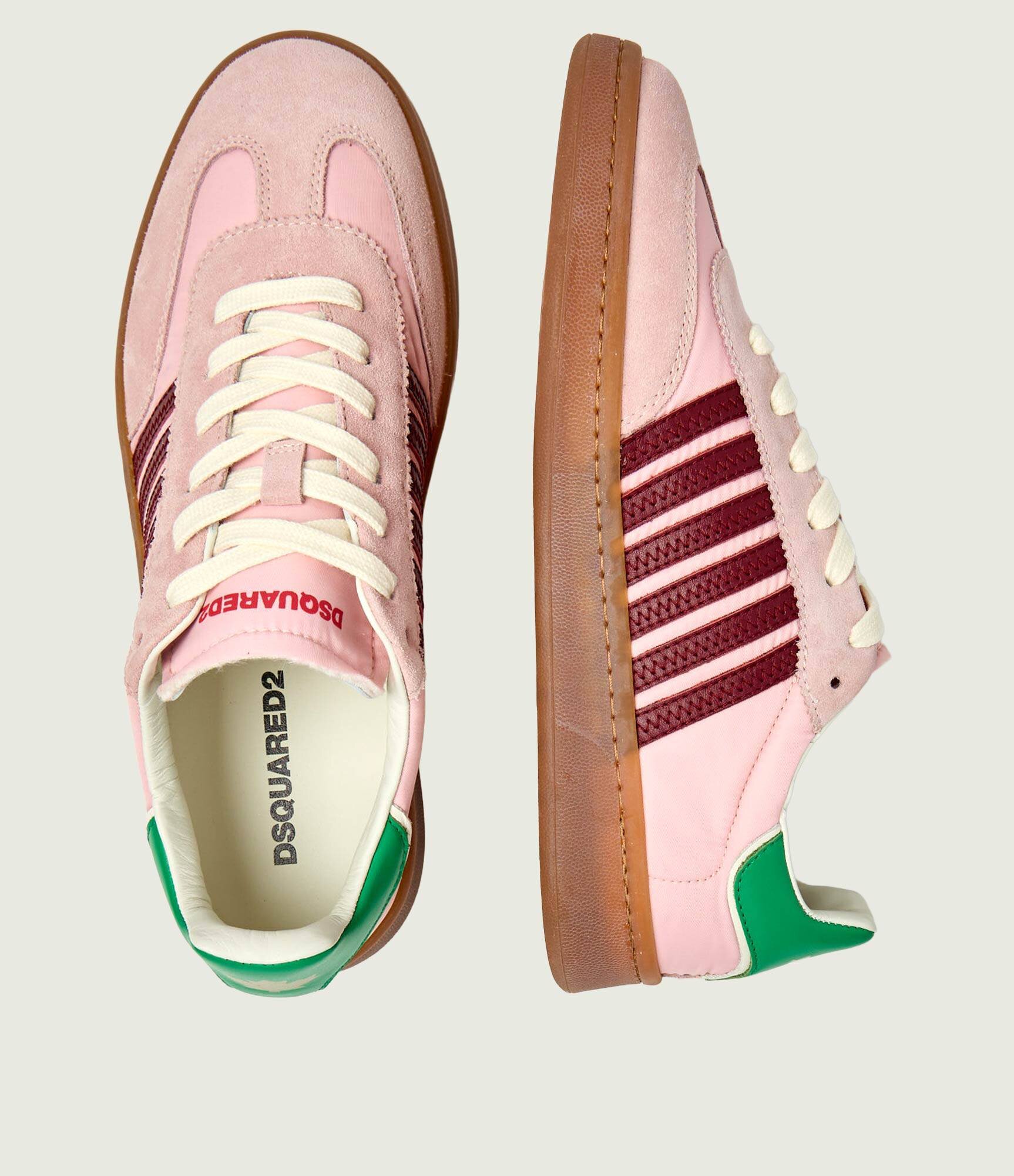 Dsquared2 Sneakers Boxer| piele întoarsă