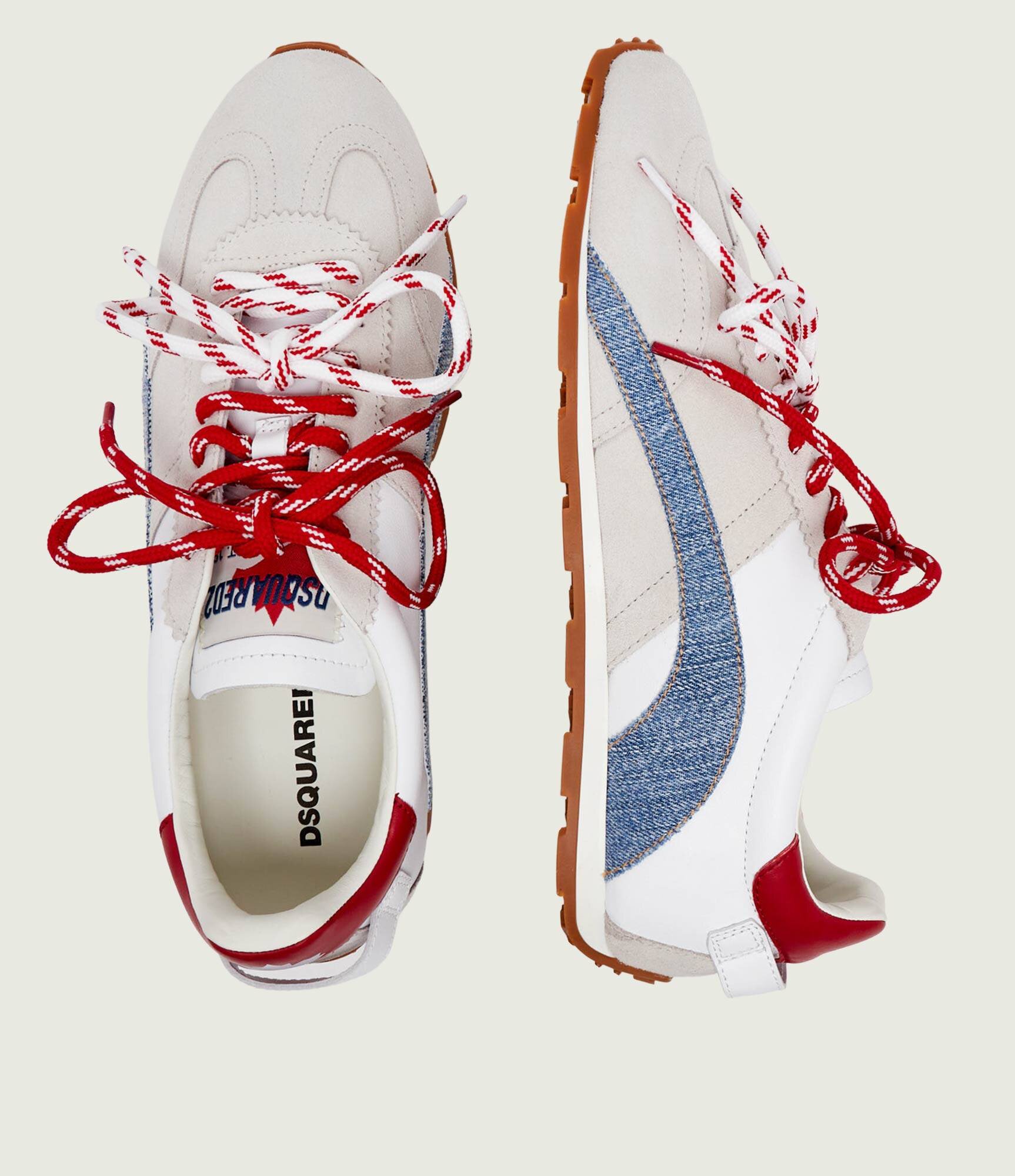 Dsquared2 Sneakers DC-642 | piele întoarsă
