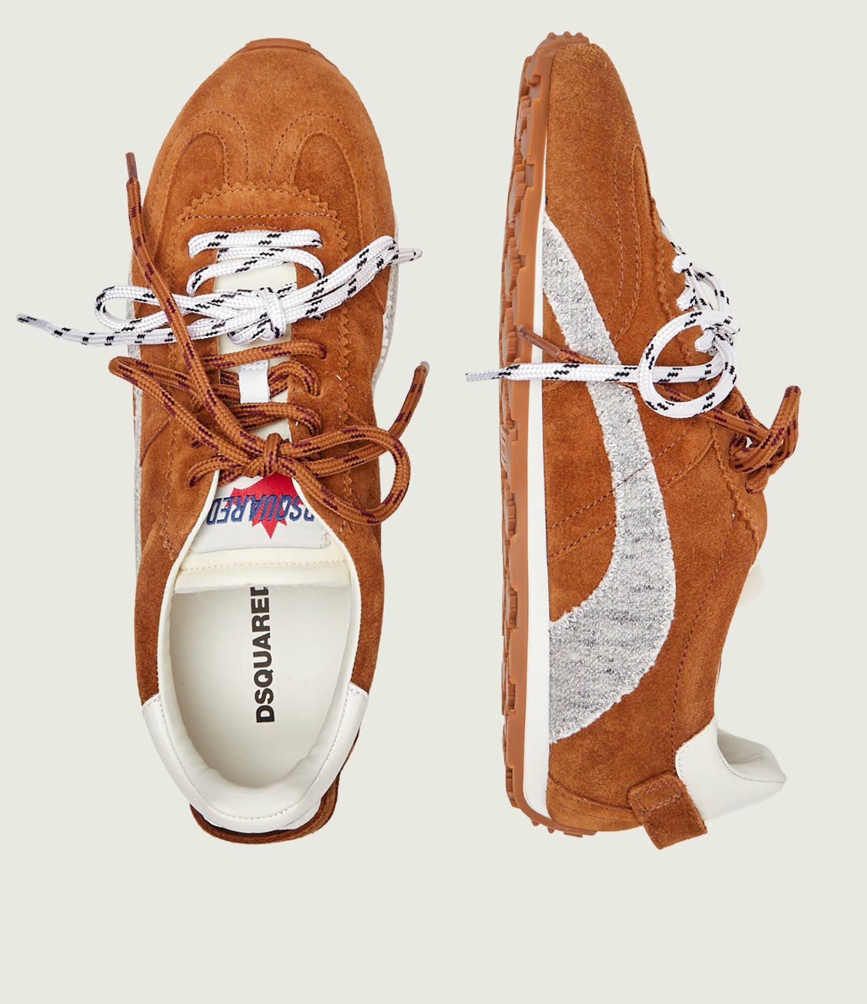 Dsquared2 Sneakers DC-642 | piele întoarsă