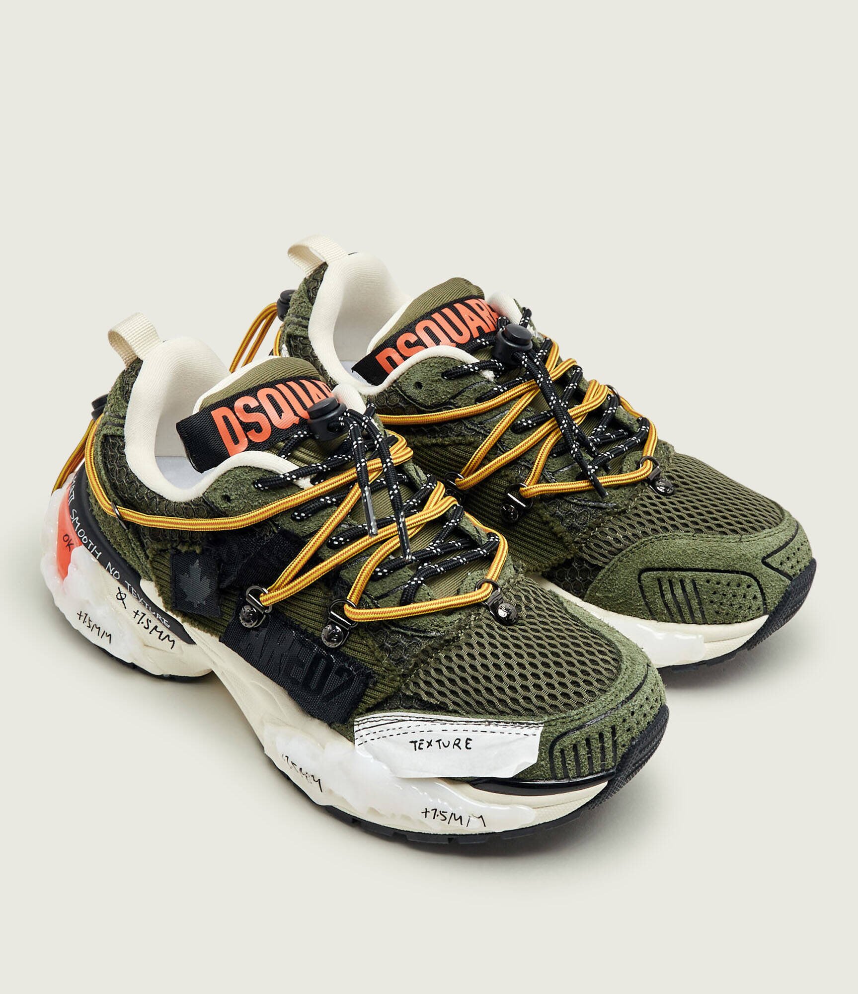 Dsquared2 Sneakers Faster | piele întoarsă