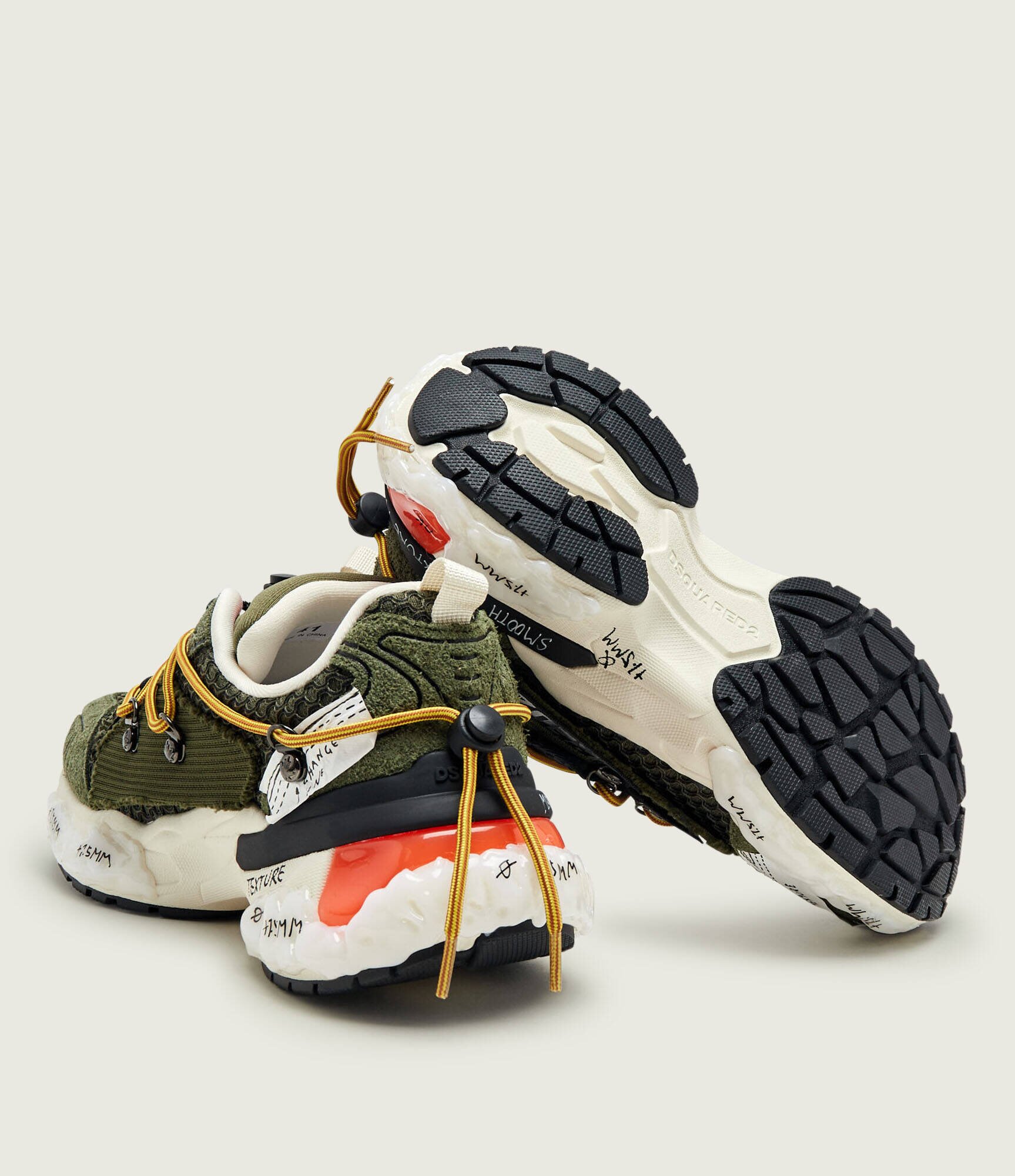 Dsquared2 Sneakers Faster | piele întoarsă