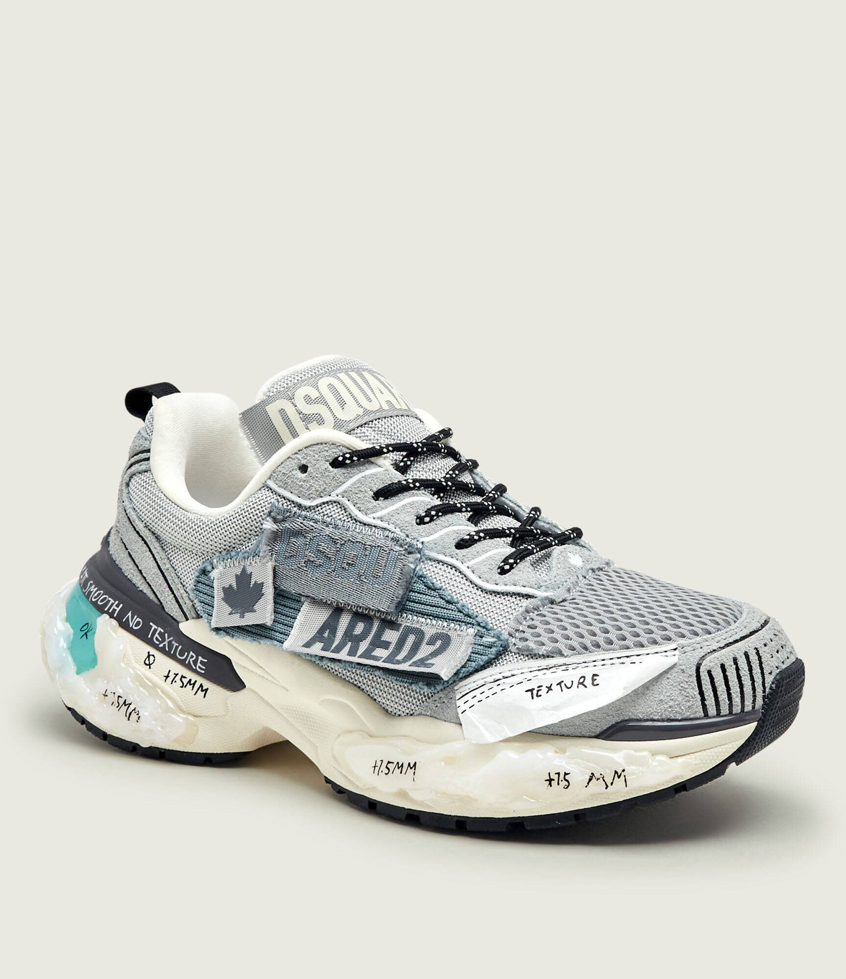 Dsquared2 Sneakers Faster | piele întoarsă