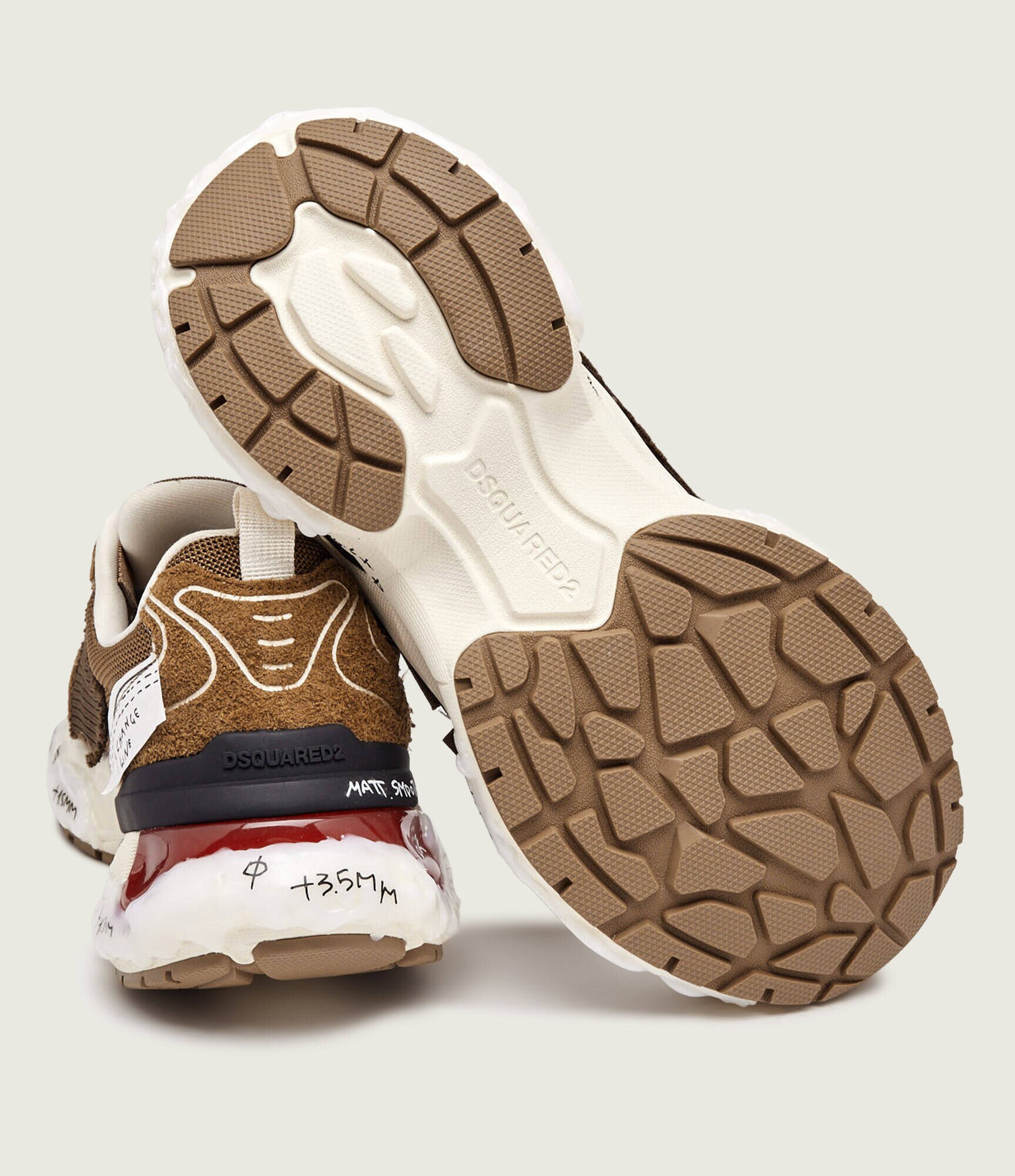 Dsquared2 Sneakers Faster | piele întoarsă